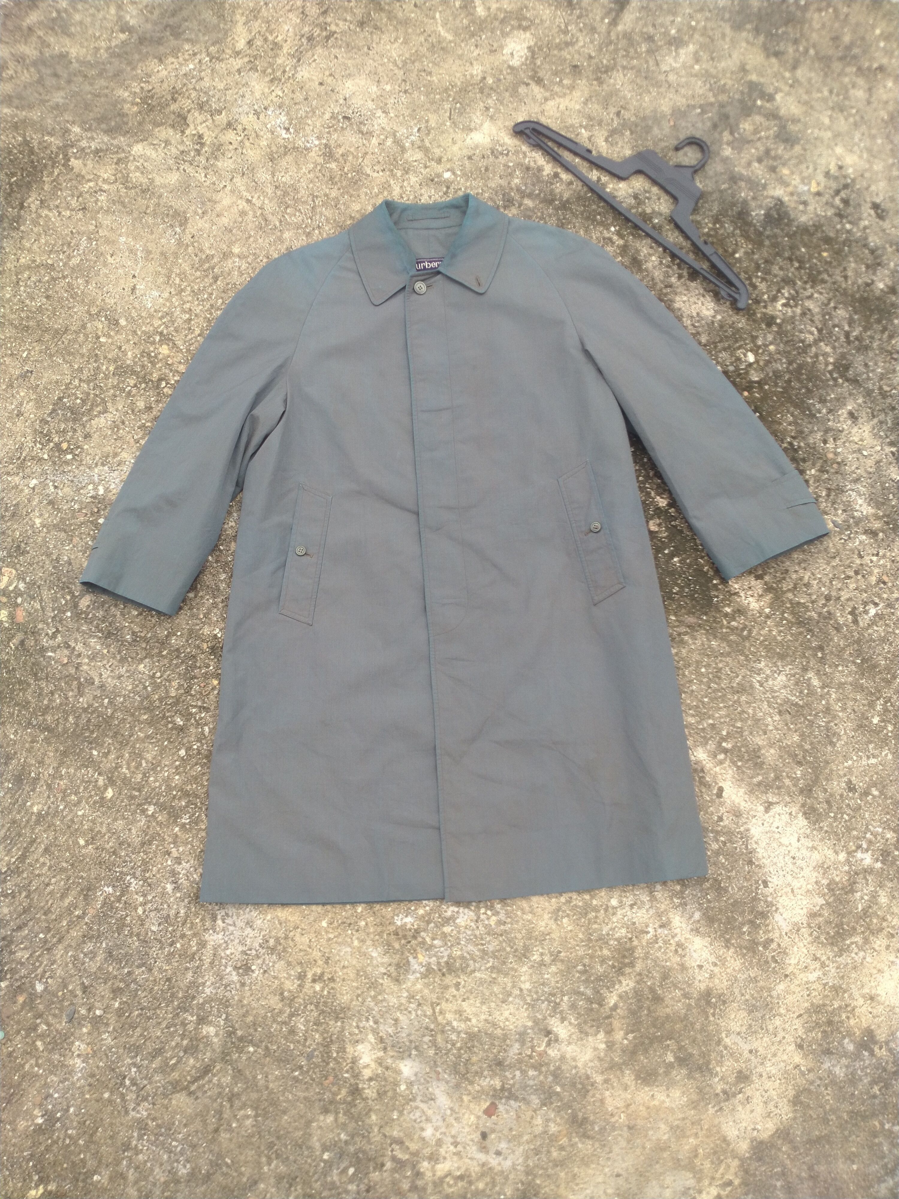 Burberry Prorsum × Vintage BURBERRY PRORSUM BUTTON UP OVERCOAT Size US L / EU 52-54 / 3 - 1 Thumbnail