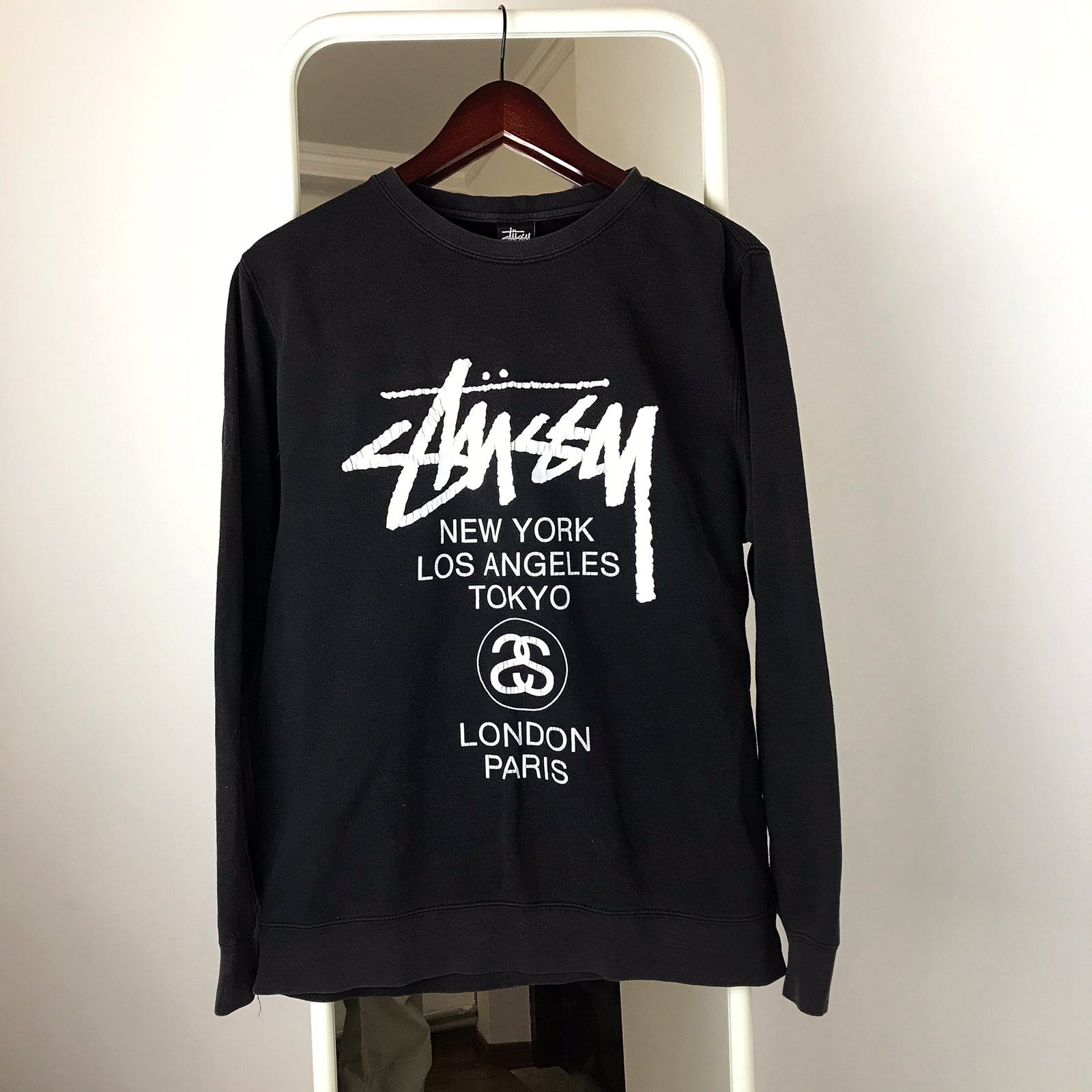 Stussy Vintage Stussy Tour Sweatshirt black crweneck Size US M / EU 48-50 / 2 - 1 Thumbnail
