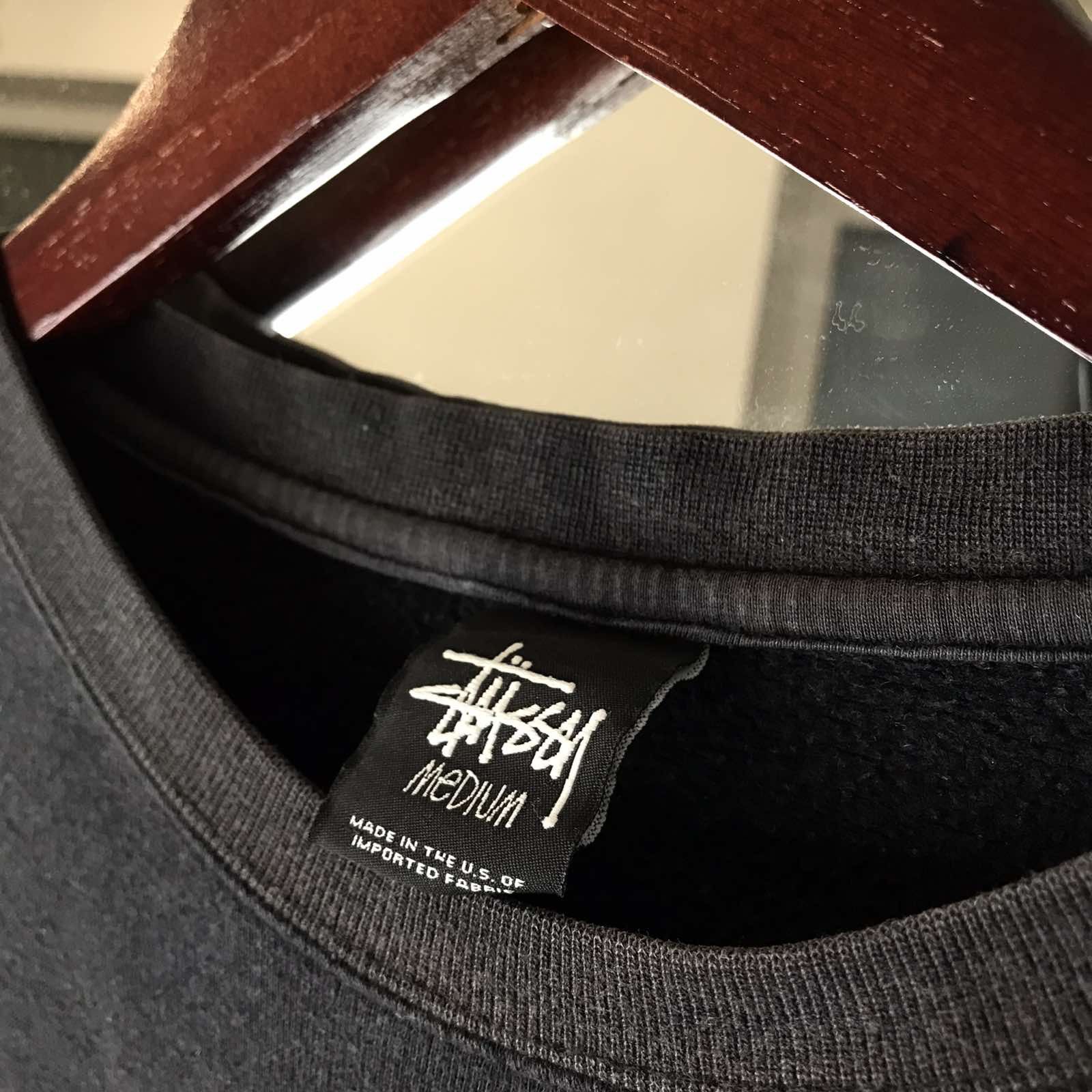 Stussy Vintage Stussy Tour Sweatshirt black crweneck Size US M / EU 48-50 / 2 - 3 Thumbnail