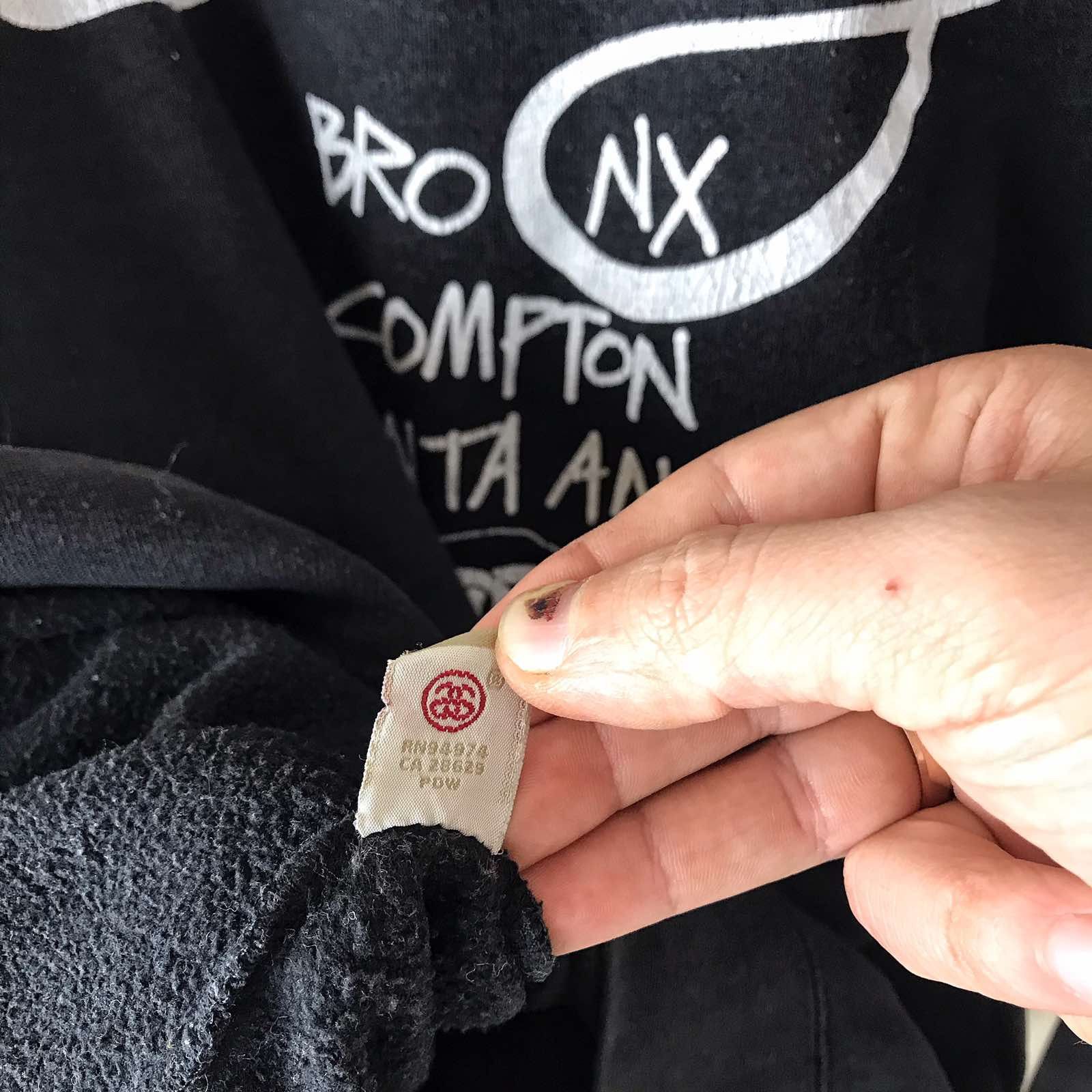 Stussy Vintage Stussy Tour Sweatshirt black crweneck Size US M / EU 48-50 / 2 - 8 Thumbnail