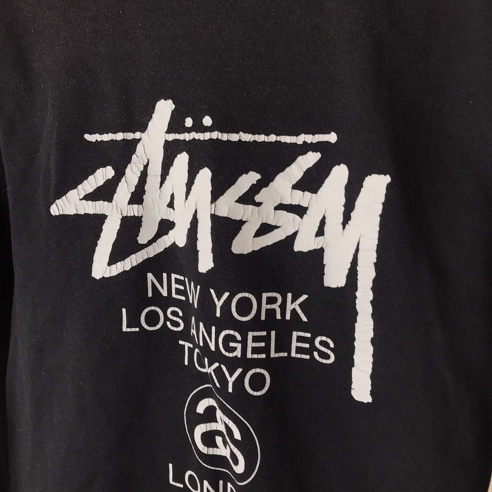 Stussy Vintage Stussy Tour Sweatshirt black crweneck Size US M / EU 48-50 / 2 - 5 Thumbnail