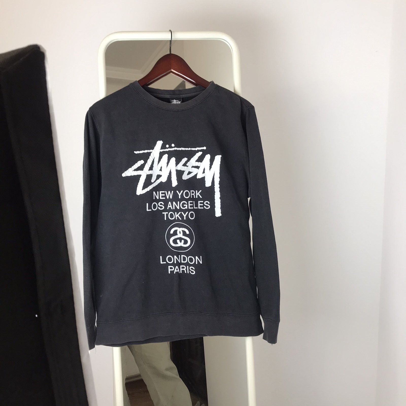Stussy Vintage Stussy Tour Sweatshirt black crweneck Size US M / EU 48-50 / 2 - 2 Thumbnail