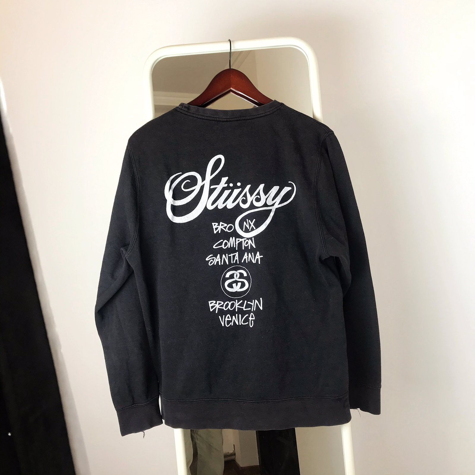Stussy Vintage Stussy Tour Sweatshirt black crweneck Size US M / EU 48-50 / 2 - 6 Thumbnail