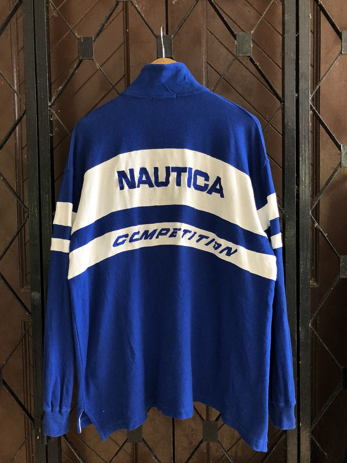 Nautica × Vintage Vintage Nautica Competition Long Sleeve Shirt Size US L / EU 52-54 / 3 - 1 Thumbnail