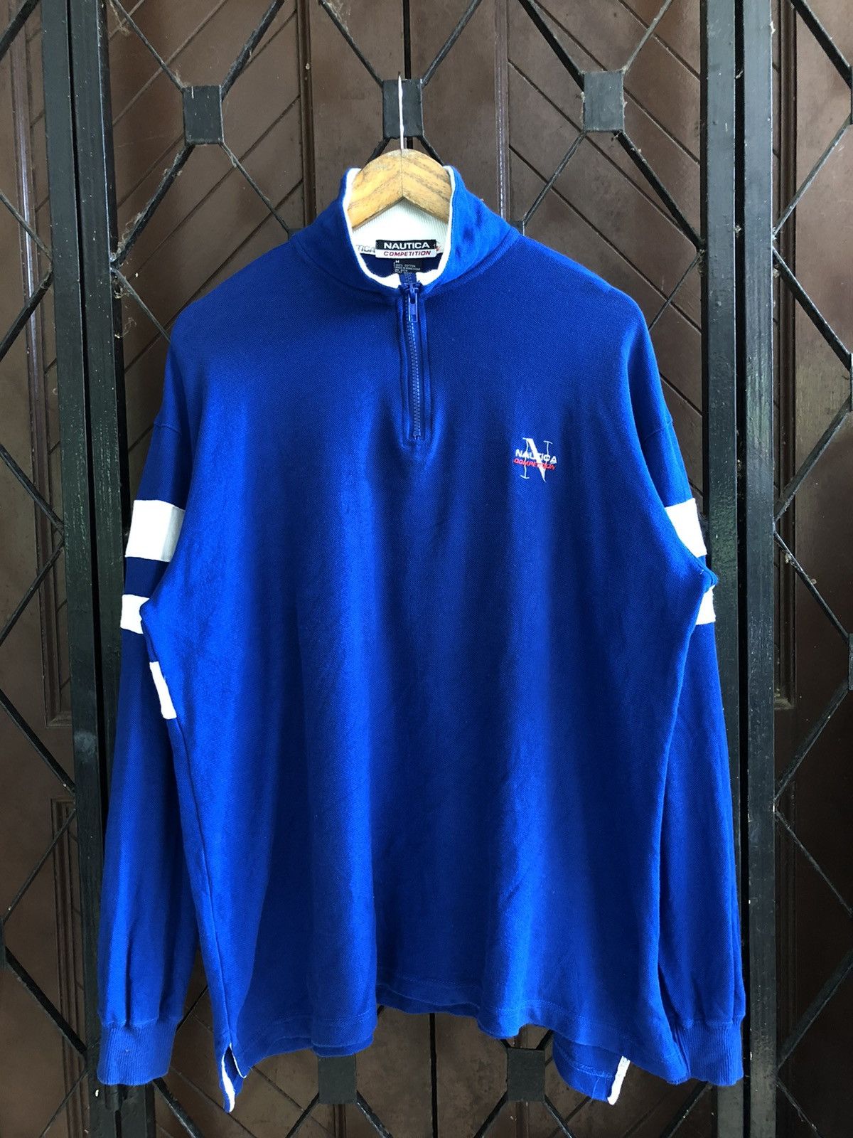 Nautica × Vintage Vintage Nautica Competition Long Sleeve Shirt Size US L / EU 52-54 / 3 - 2 Thumbnail