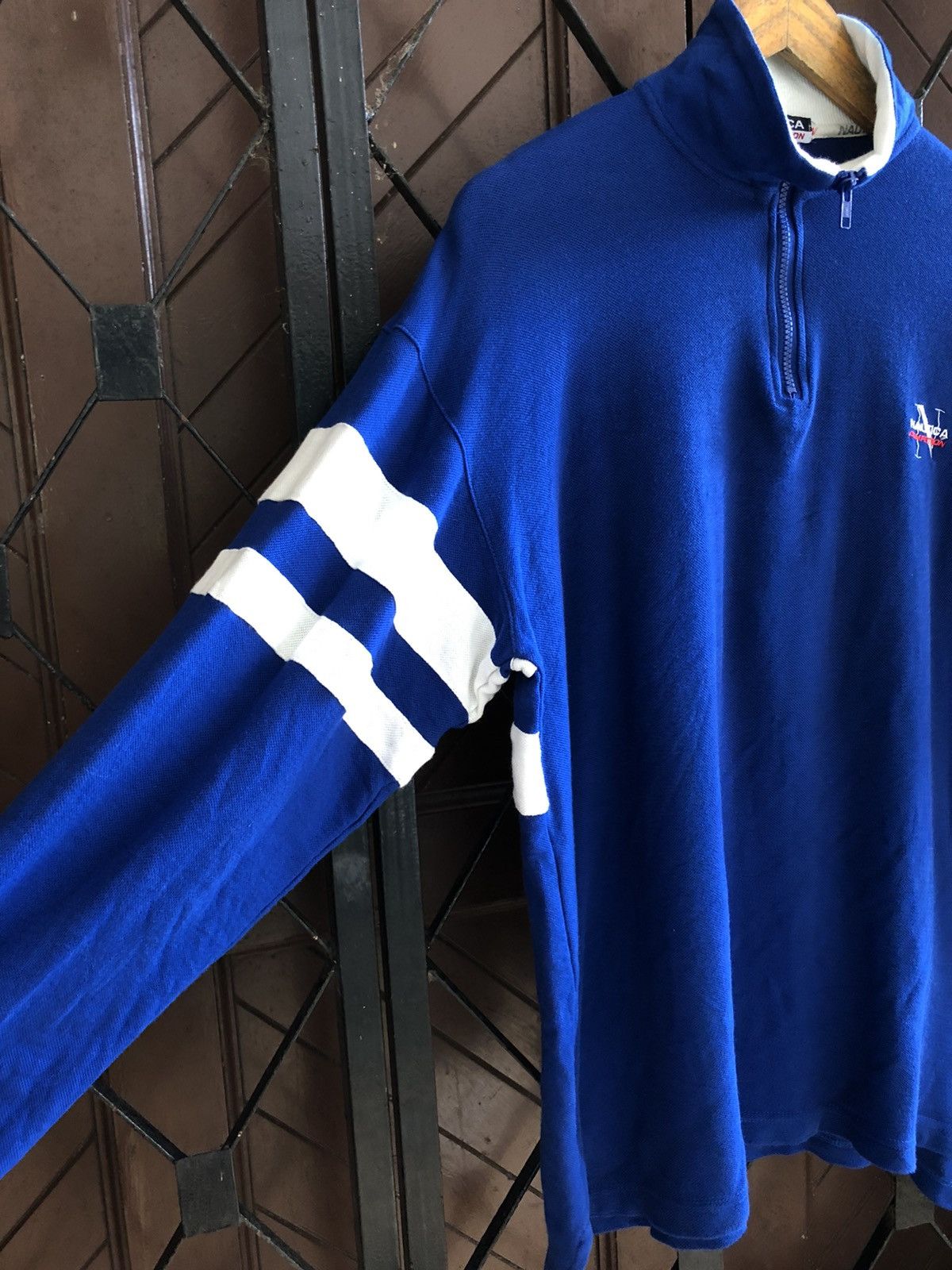 Nautica × Vintage Vintage Nautica Competition Long Sleeve Shirt Size US L / EU 52-54 / 3 - 3 Thumbnail
