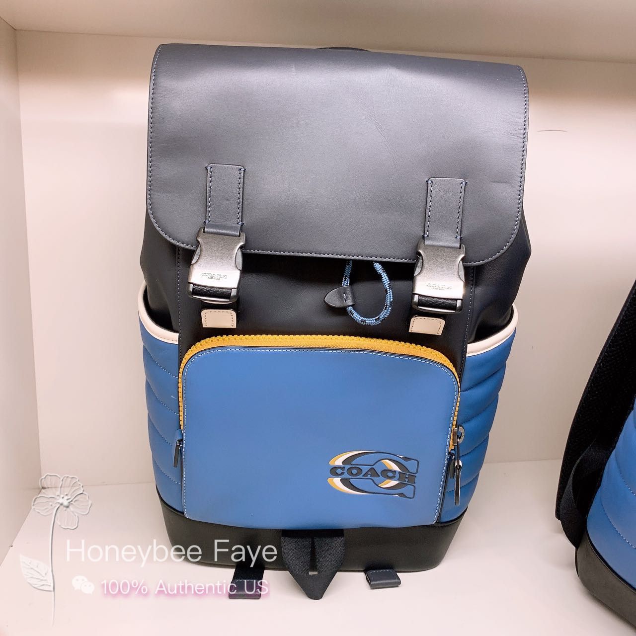 Coach Track Backpack With Quilting And Coach Stamp Grailed