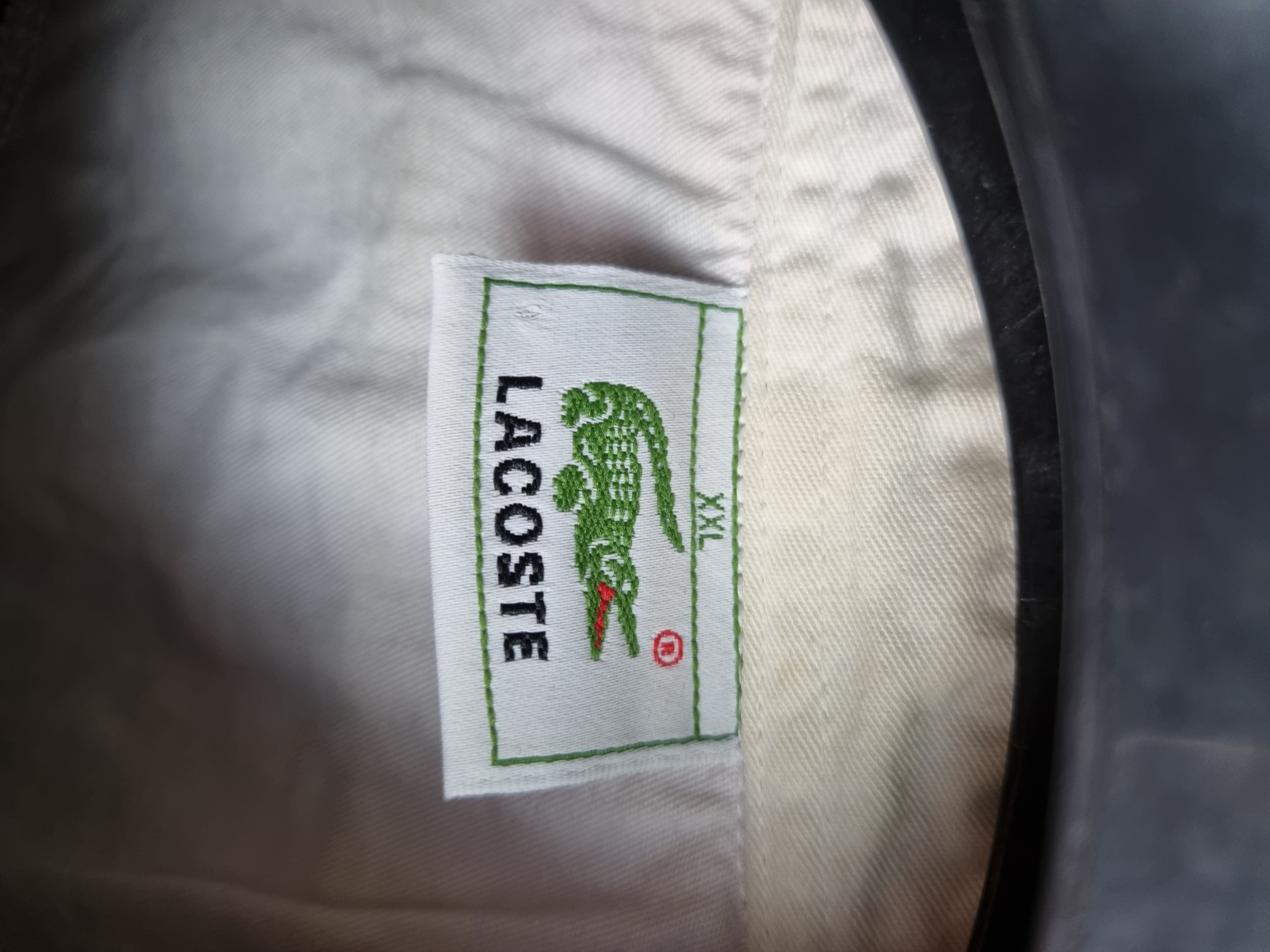 Lacoste × Rap Tees × Vintage 90s Rare Lacoste Rugby stripes collared Sweater Size US XXL / EU 58 / 5 - 8 Thumbnail