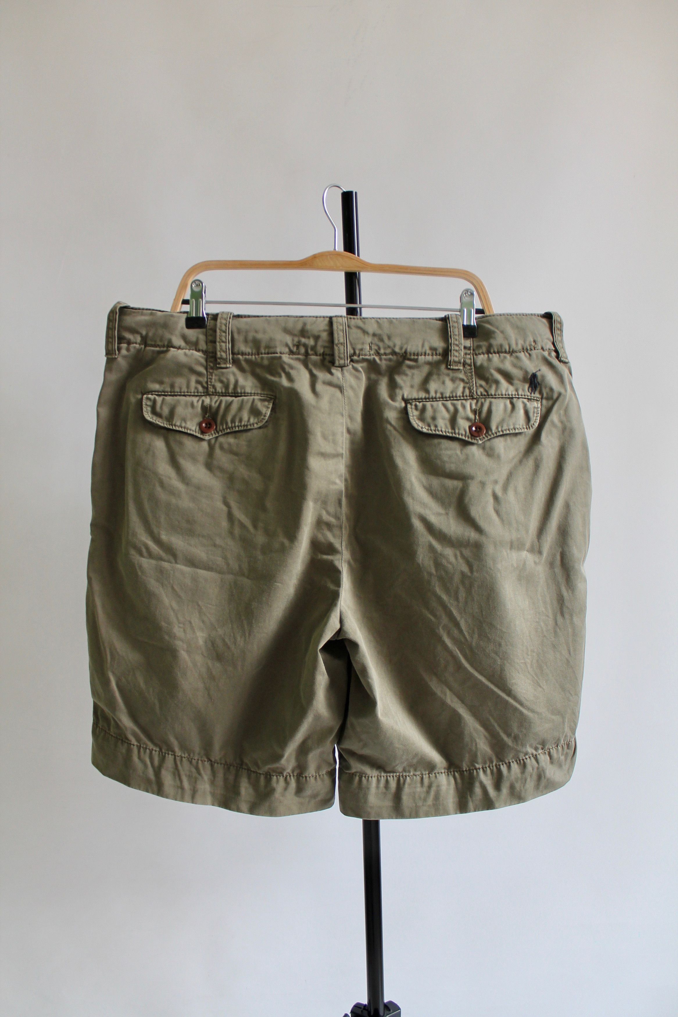Polo Ralph Lauren Polo Ralph Lauren Cotton Olive Bermuda shorts W 38 - 40 Size US 40 / EU 56 - 2 Thumbnail
