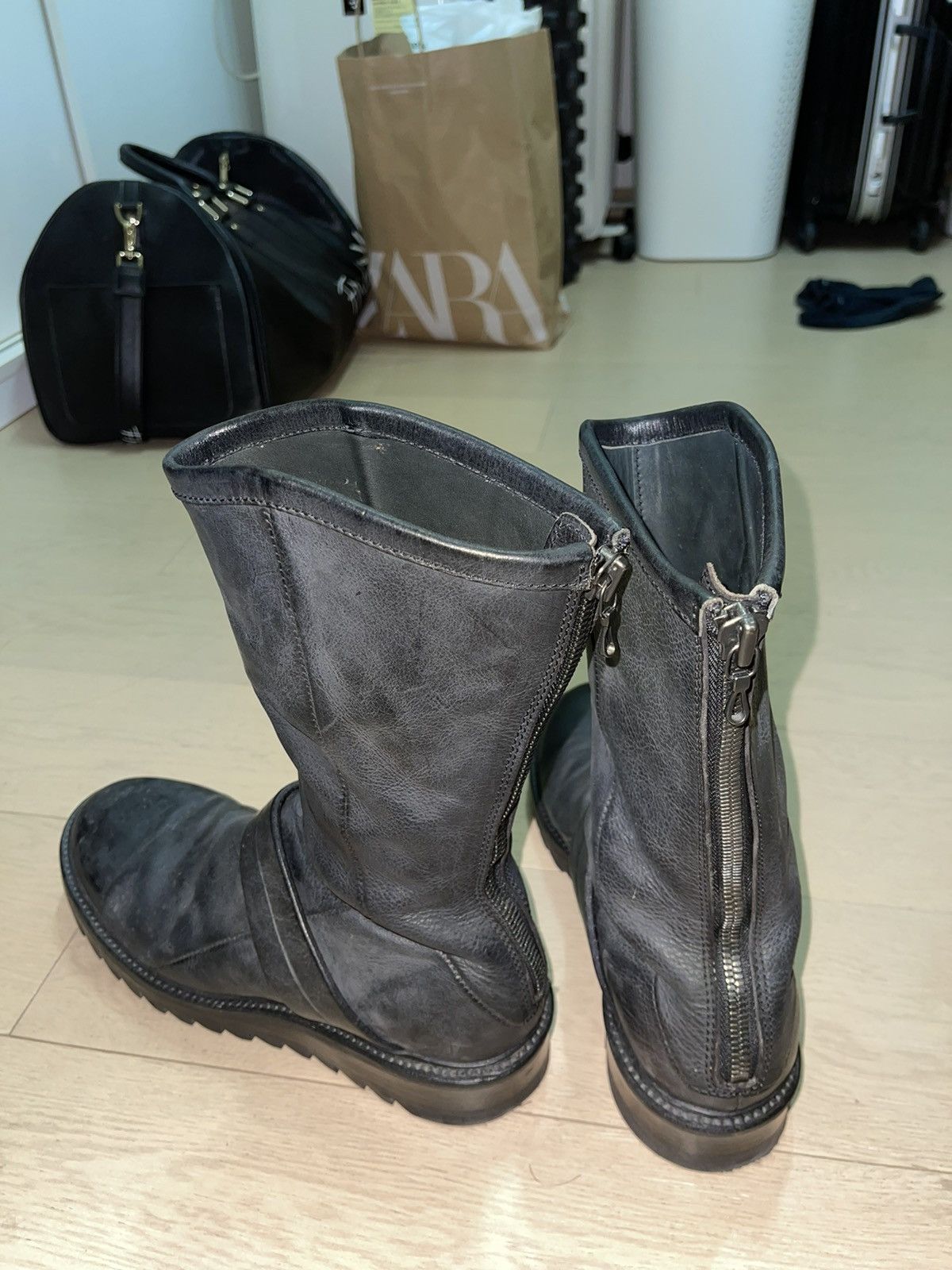 Julius Julius 7 black classic rider boots sz 2 Size US 10 / EU 43 - 3 Thumbnail