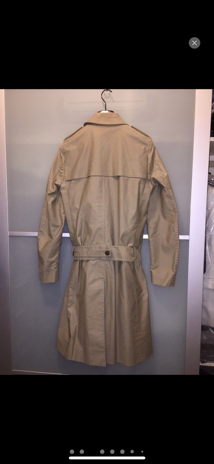 Dior Dior homme AW07 Khaki trench coat sz44 Size US S / EU 44-46 / 1 - 3 Thumbnail