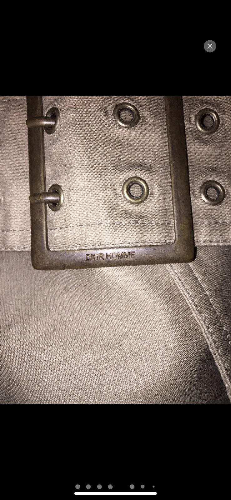 Dior Dior homme AW07 Khaki trench coat sz44 Size US S / EU 44-46 / 1 - 5 Thumbnail