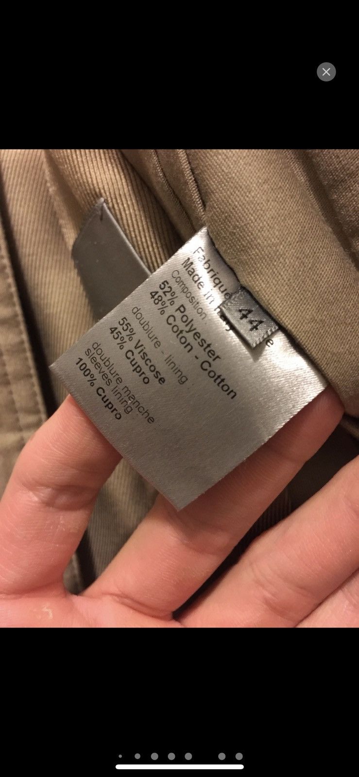 Dior Dior homme AW07 Khaki trench coat sz44 Size US S / EU 44-46 / 1 - 7 Thumbnail