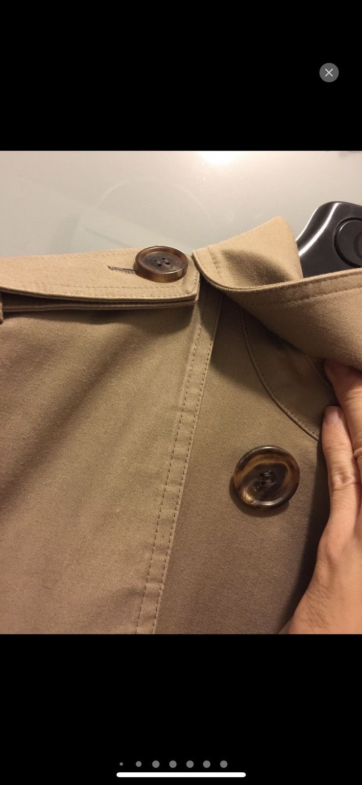 Dior Dior homme AW07 Khaki trench coat sz44 Size US S / EU 44-46 / 1 - 9 Thumbnail