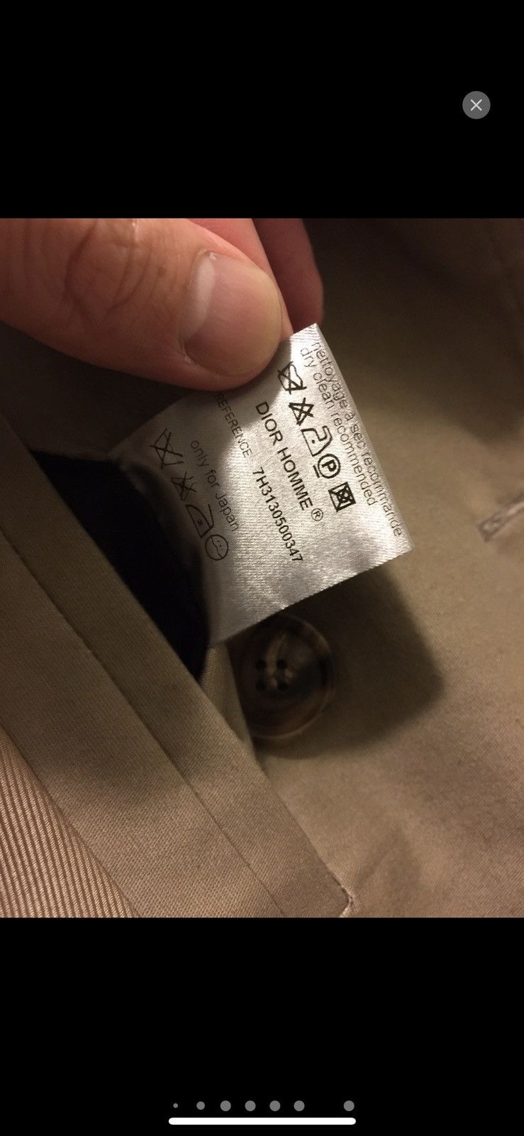 Dior Dior homme AW07 Khaki trench coat sz44 Size US S / EU 44-46 / 1 - 8 Thumbnail