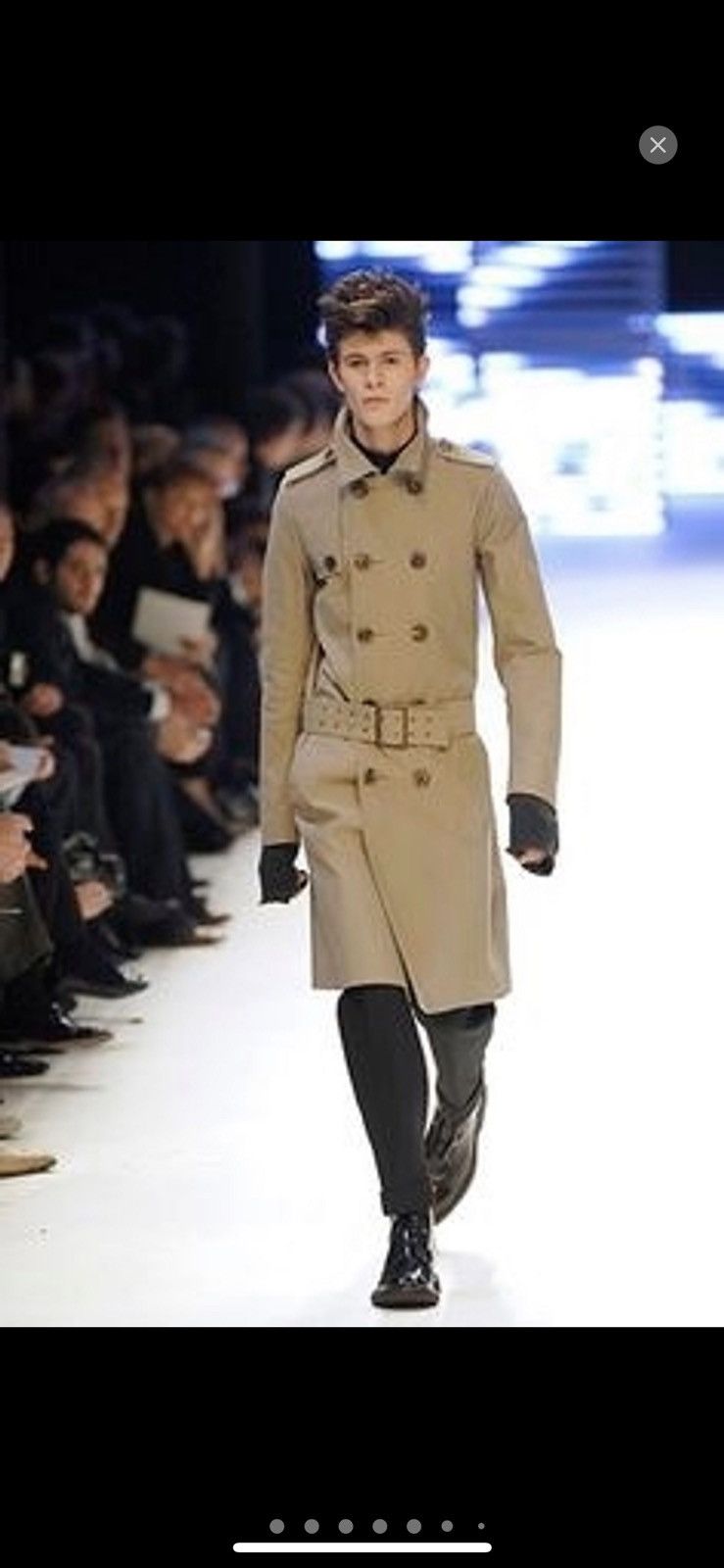 Dior Dior homme AW07 Khaki trench coat sz44 | Grailed