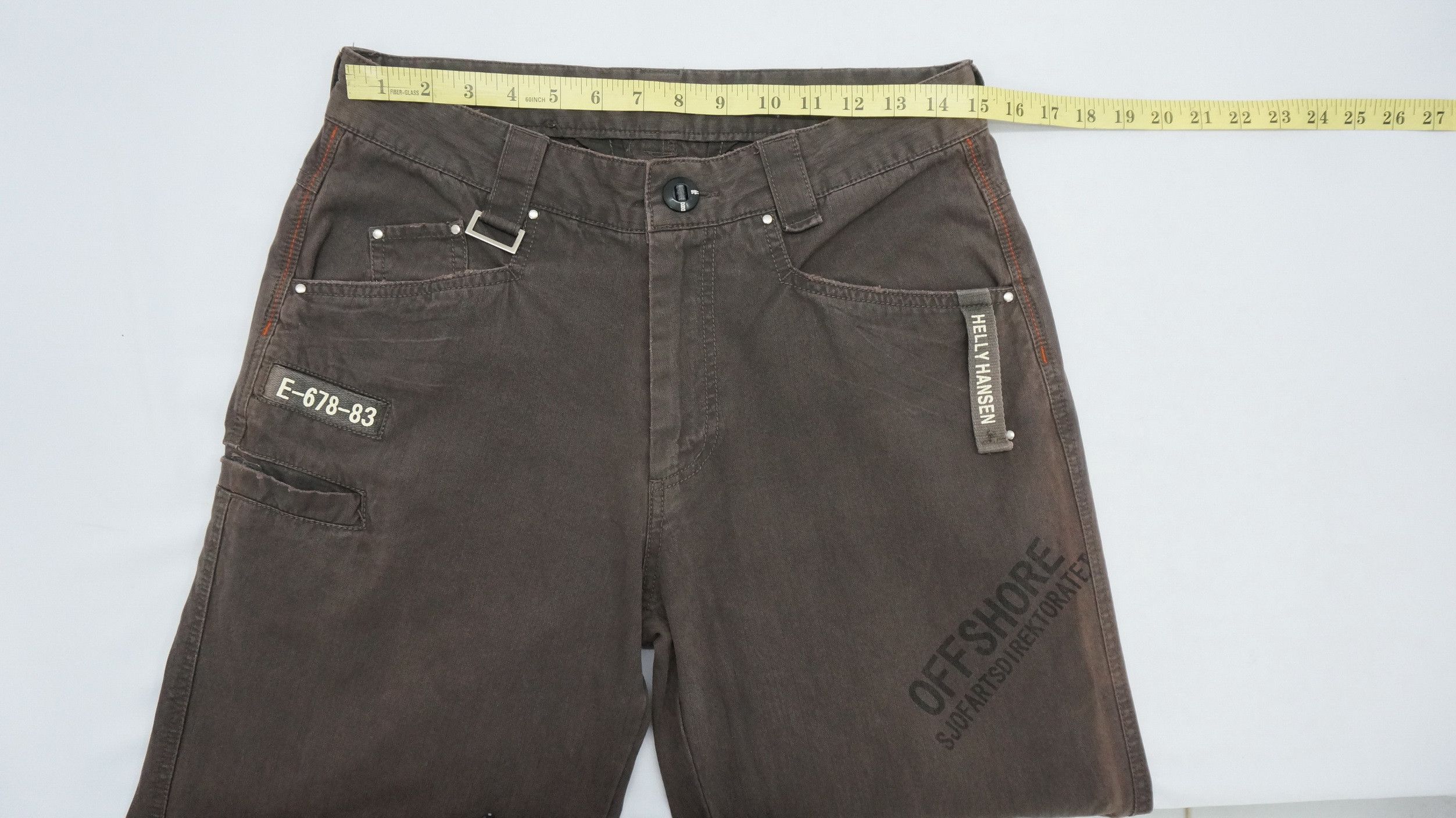 Helly Hansen Rare Vintage HELLY HANSEN Sunfaded Worn Out Pants Size US 30 / EU 46 - 16 Thumbnail