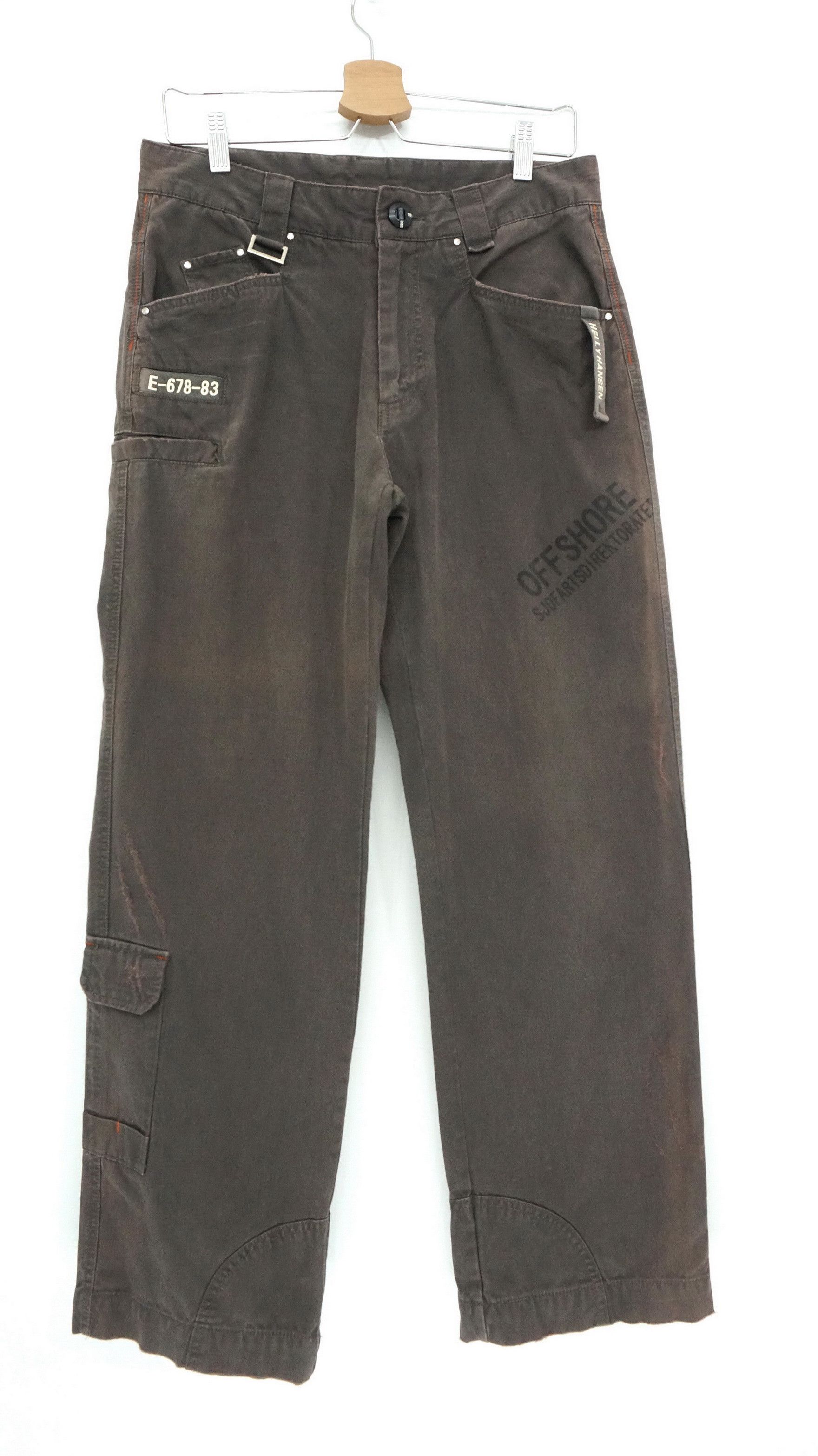 Helly Hansen Rare Vintage HELLY HANSEN Sunfaded Worn Out Pants Size US 30 / EU 46 - 3 Thumbnail