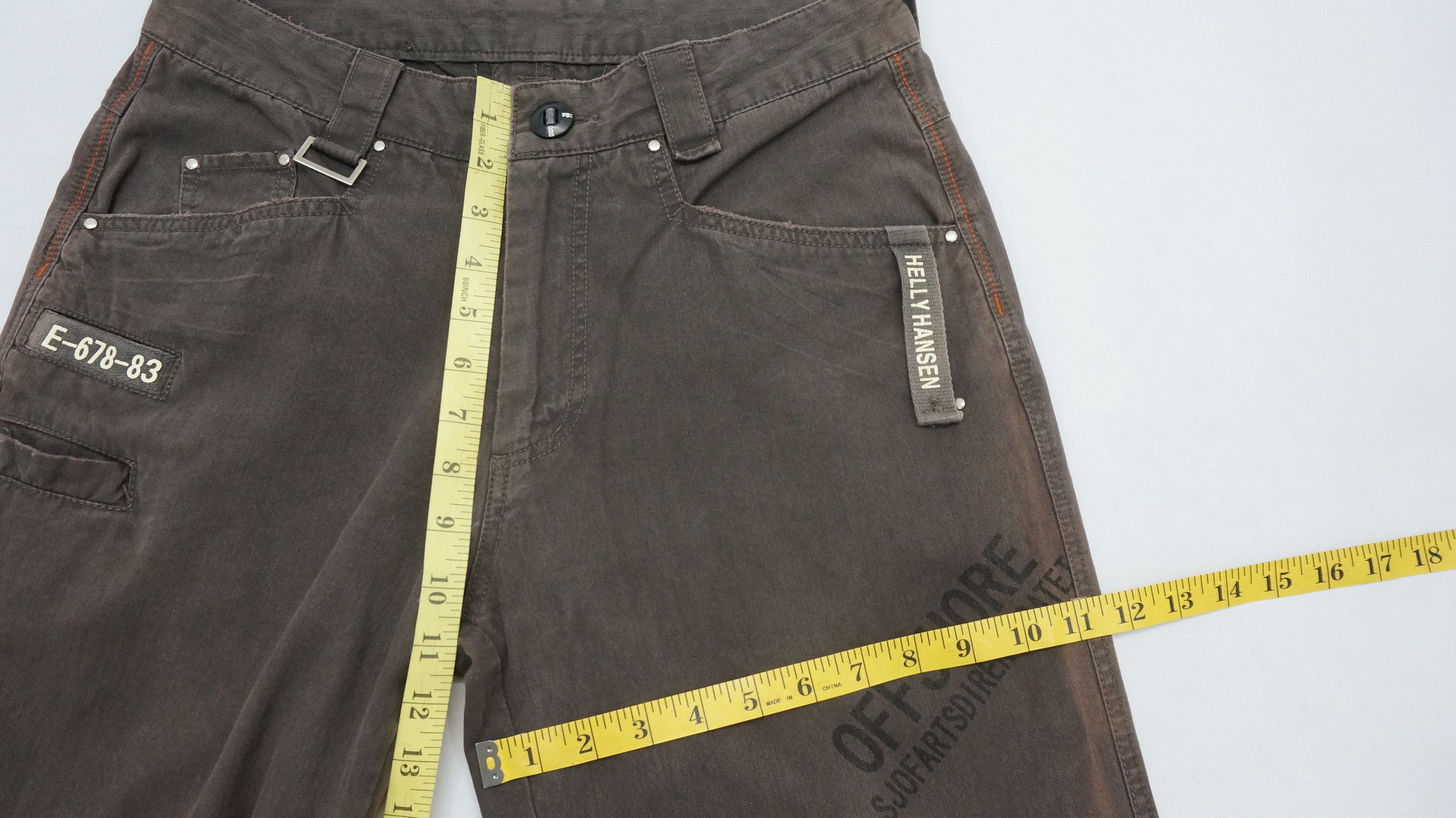 Helly Hansen Rare Vintage HELLY HANSEN Sunfaded Worn Out Pants Size US 30 / EU 46 - 17 Thumbnail