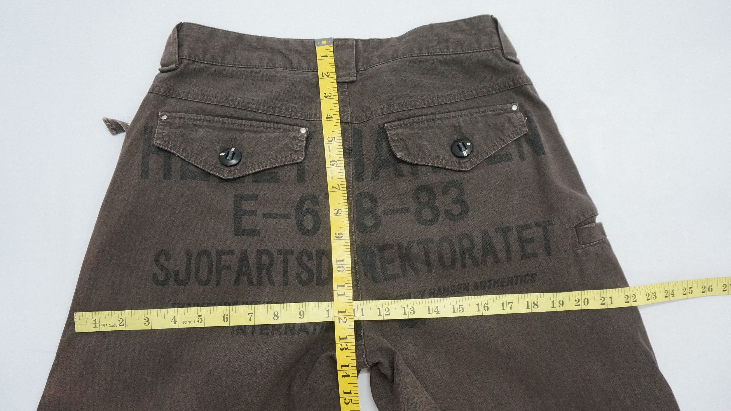 Helly Hansen Rare Vintage HELLY HANSEN Sunfaded Worn Out Pants Size US 30 / EU 46 - 20 Thumbnail