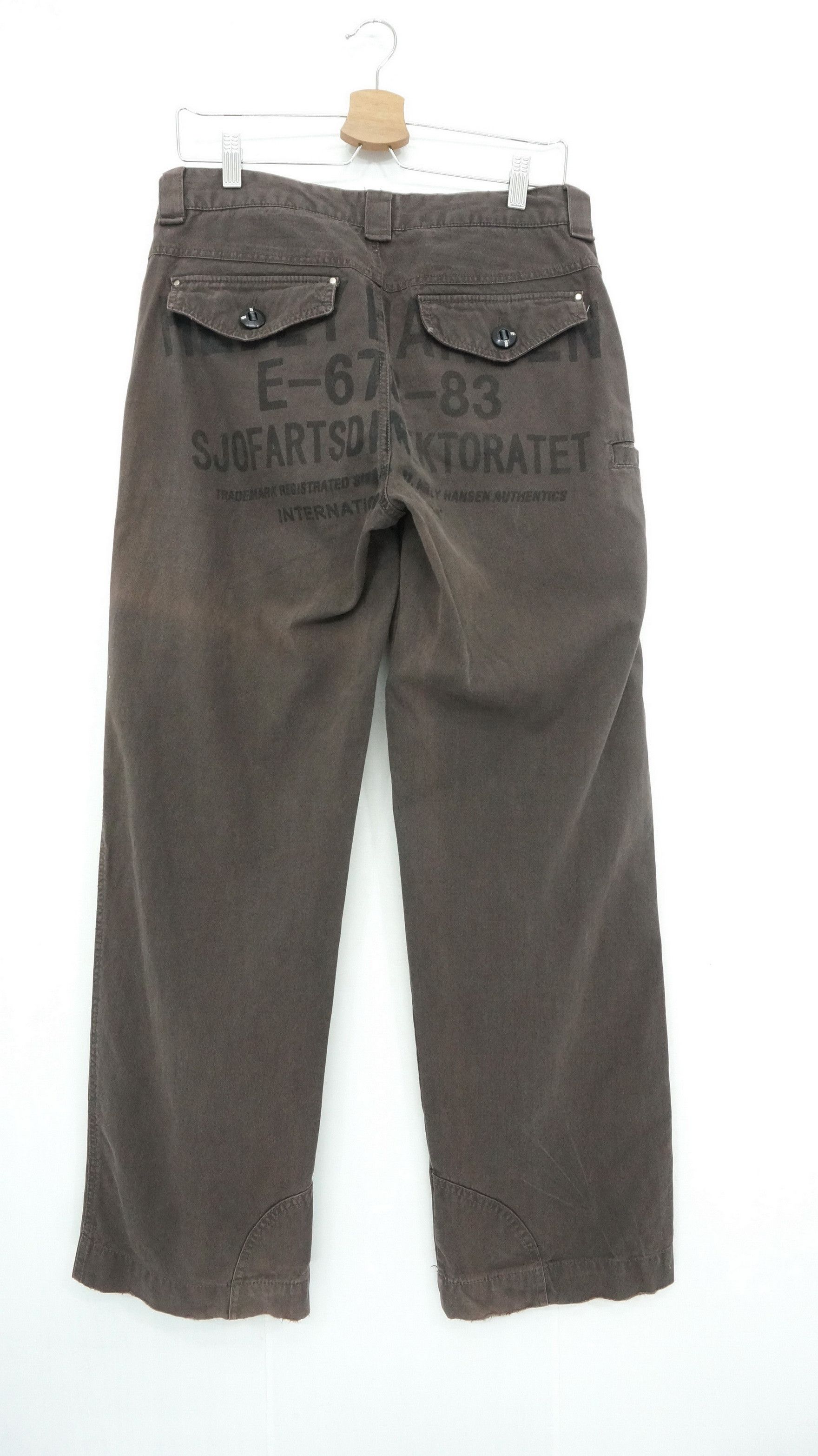 Helly Hansen Rare Vintage HELLY HANSEN Sunfaded Worn Out Pants Size US 30 / EU 46 - 2 Thumbnail