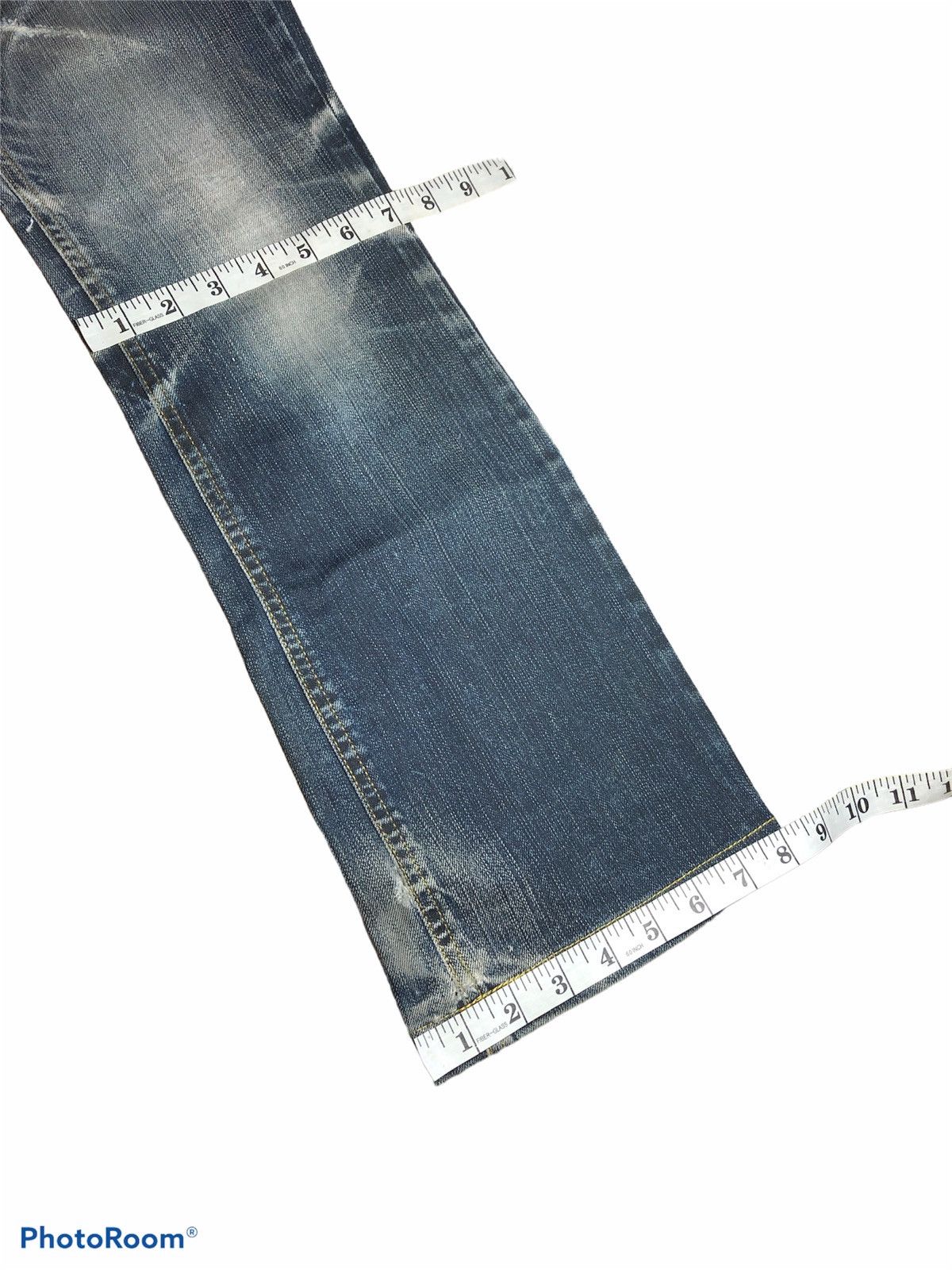 FLARE⚡️MICHEL KLEIN DISTRESSED DENIM