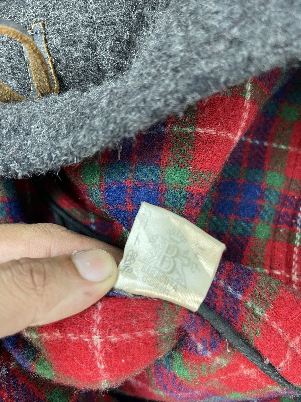 Baracuta ON SALE☀️THE DUFFLE BARACUTA COAT HERRINGBONE WOOL Size US M / EU 48-50 / 2 - 11 Thumbnail