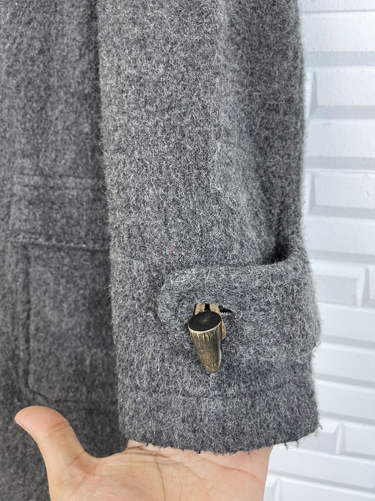 Baracuta ON SALE☀️THE DUFFLE BARACUTA COAT HERRINGBONE WOOL Size US M / EU 48-50 / 2 - 6 Thumbnail