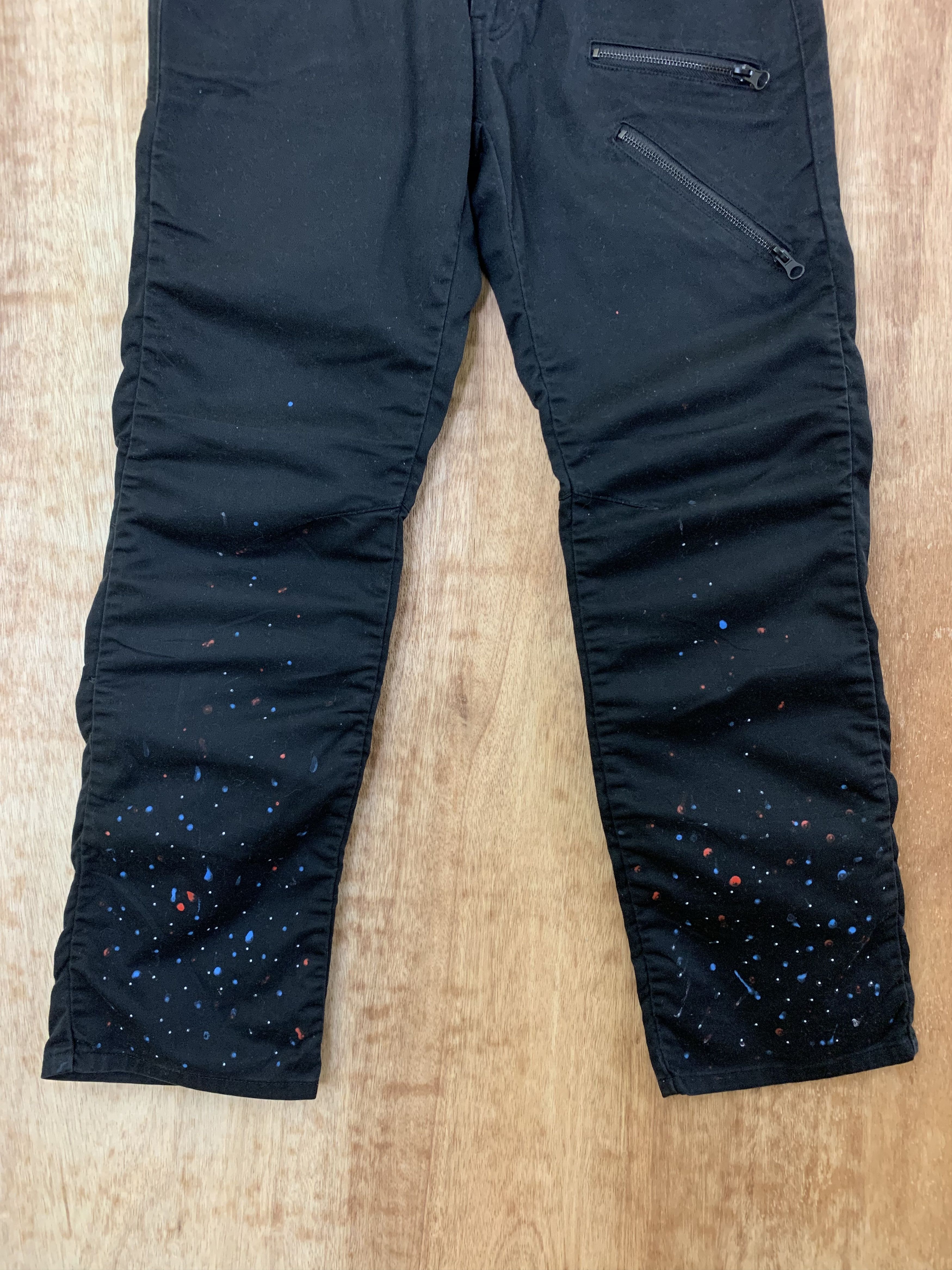 Japanese Brand Art Double Waist Pants Painted Vintage Japanese Branded Size US 27 - 4 Thumbnail