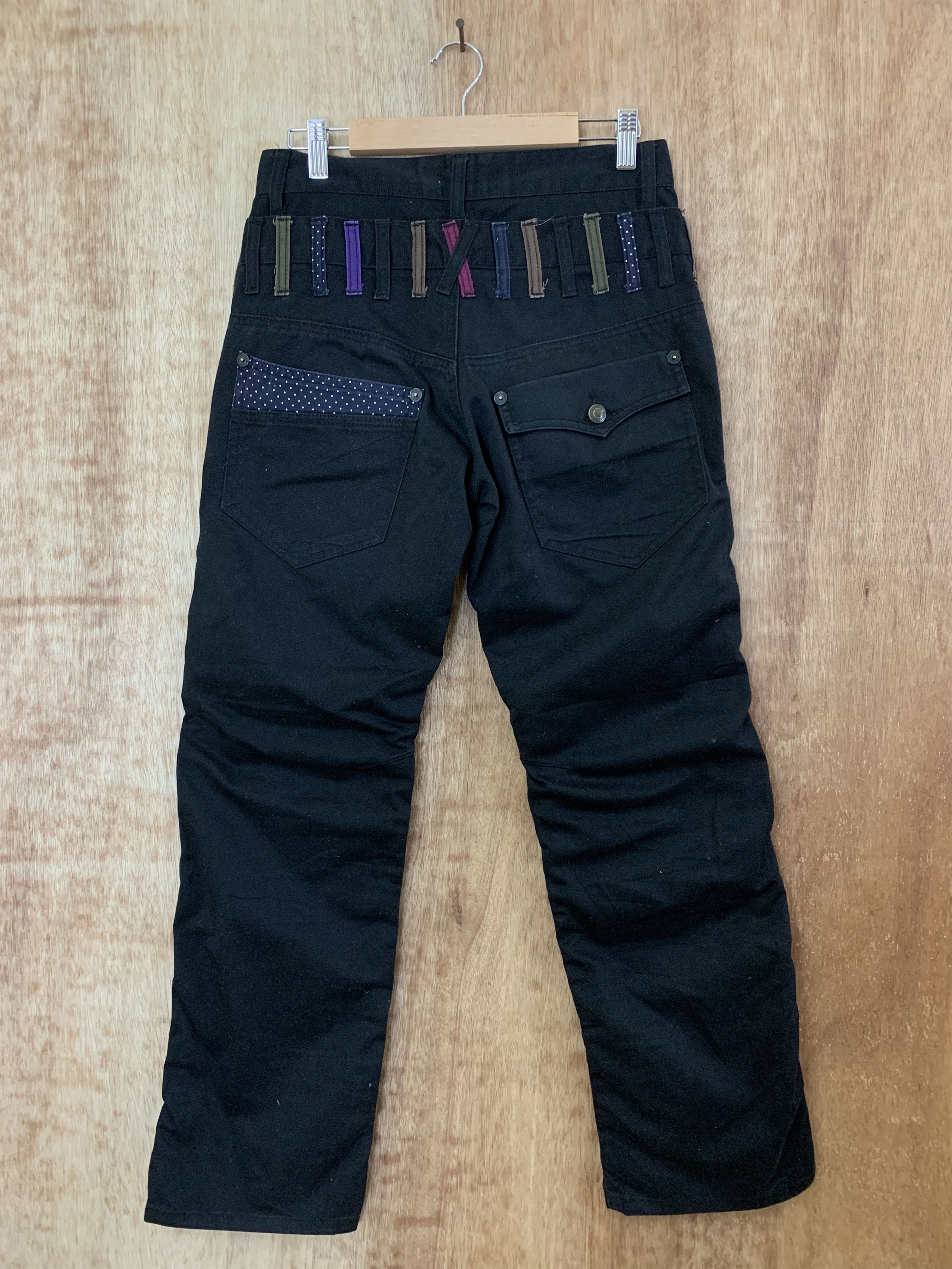 Japanese Brand Art Double Waist Pants Painted Vintage Japanese Branded Size US 27 - 2 Thumbnail