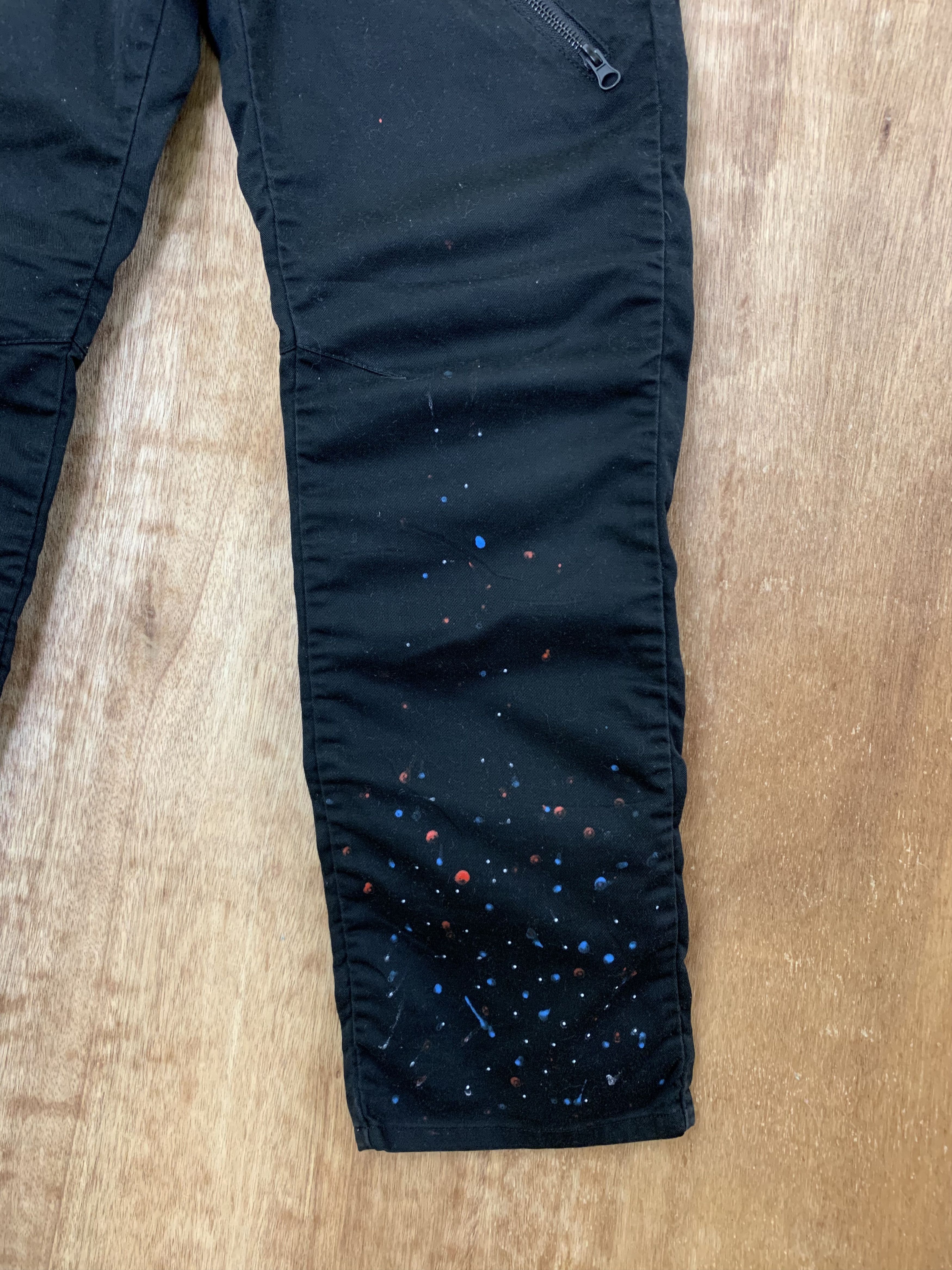 Japanese Brand Art Double Waist Pants Painted Vintage Japanese Branded Size US 27 - 8 Thumbnail