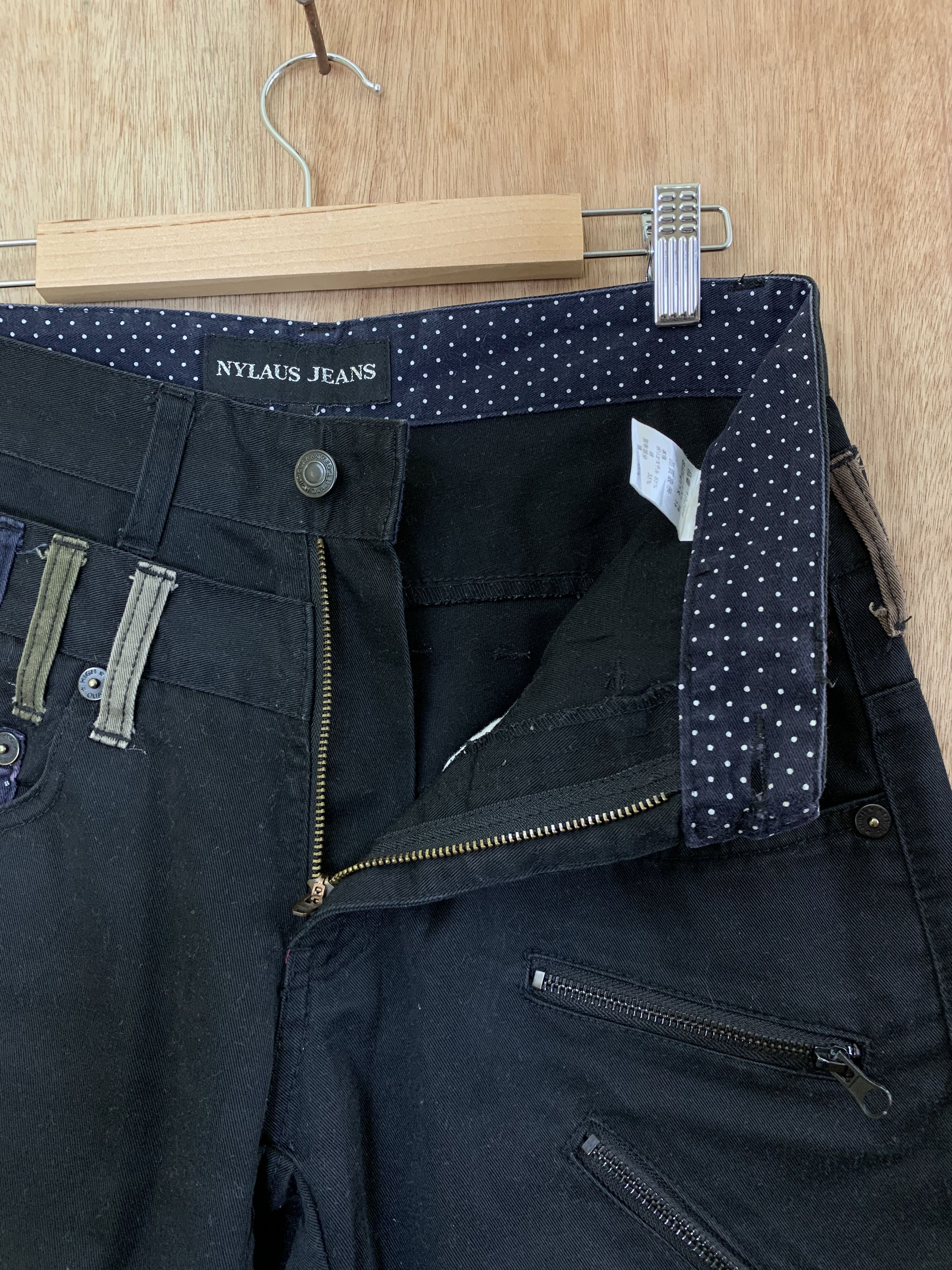 Japanese Brand Art Double Waist Pants Painted Vintage Japanese Branded Size US 27 - 9 Thumbnail