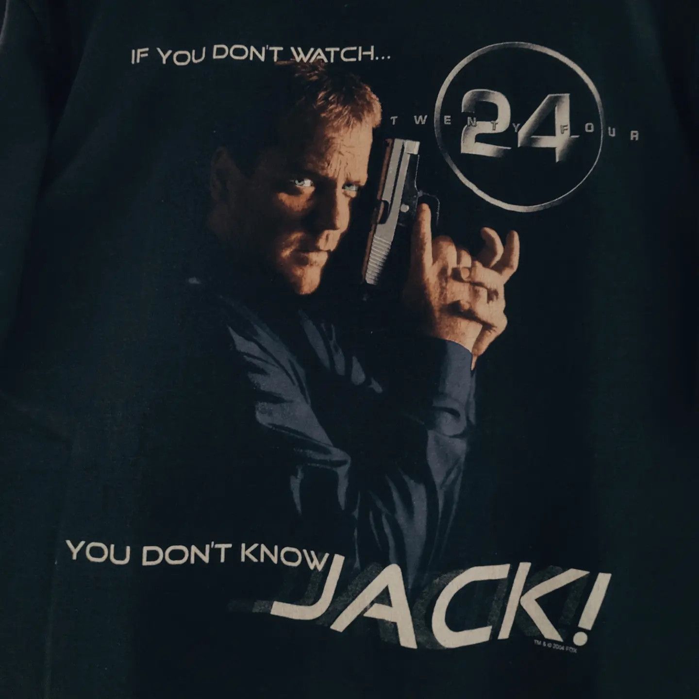 Vintage Jack Bauer - 24 TV Series (price for 2 tees) Size US L / EU 52-54 / 3 - 4 Thumbnail