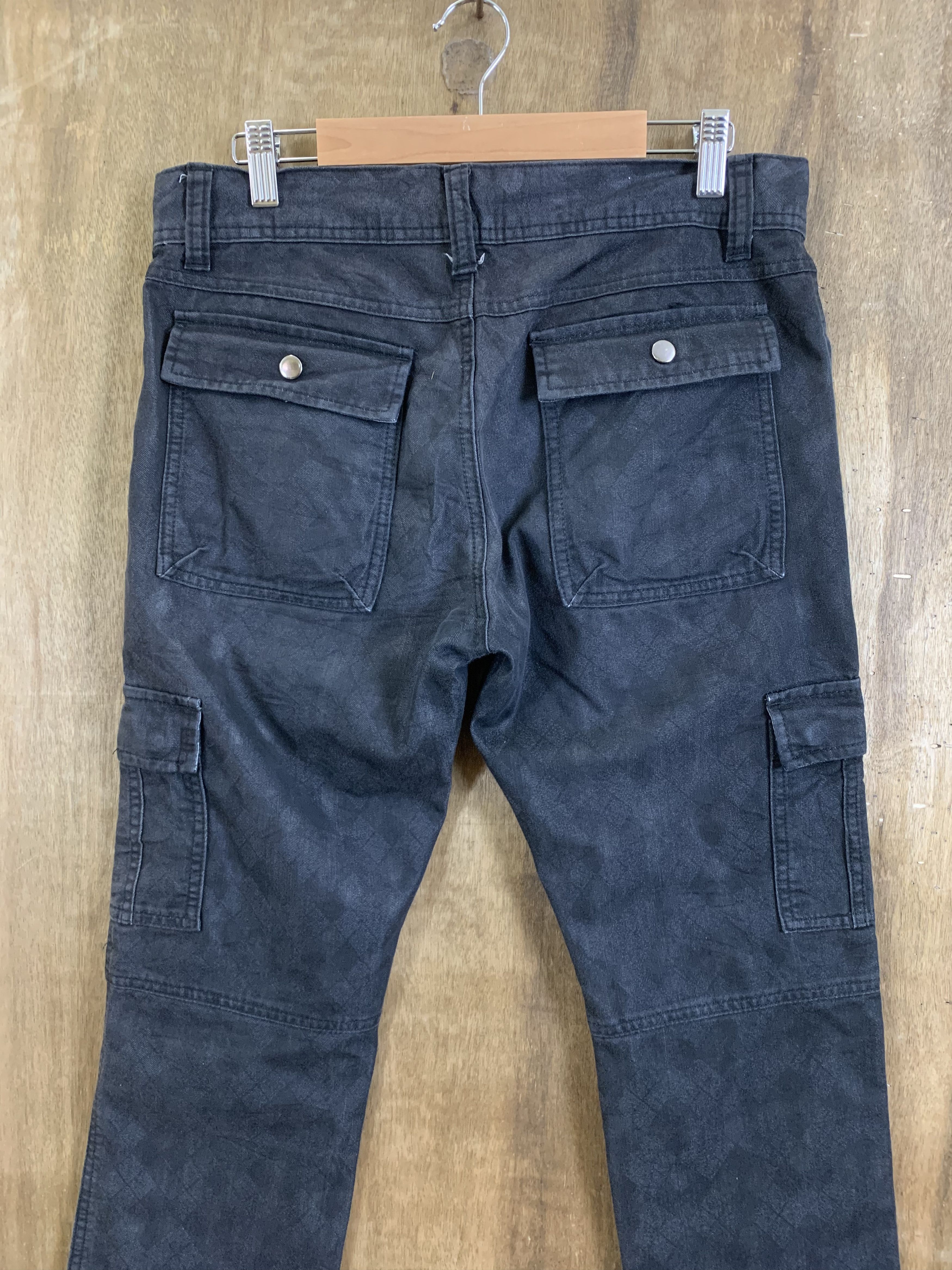 If Six Was Nine Cargo Pants Semantic Design Multipocket Streetwear Style Size US 31 - 15 Thumbnail