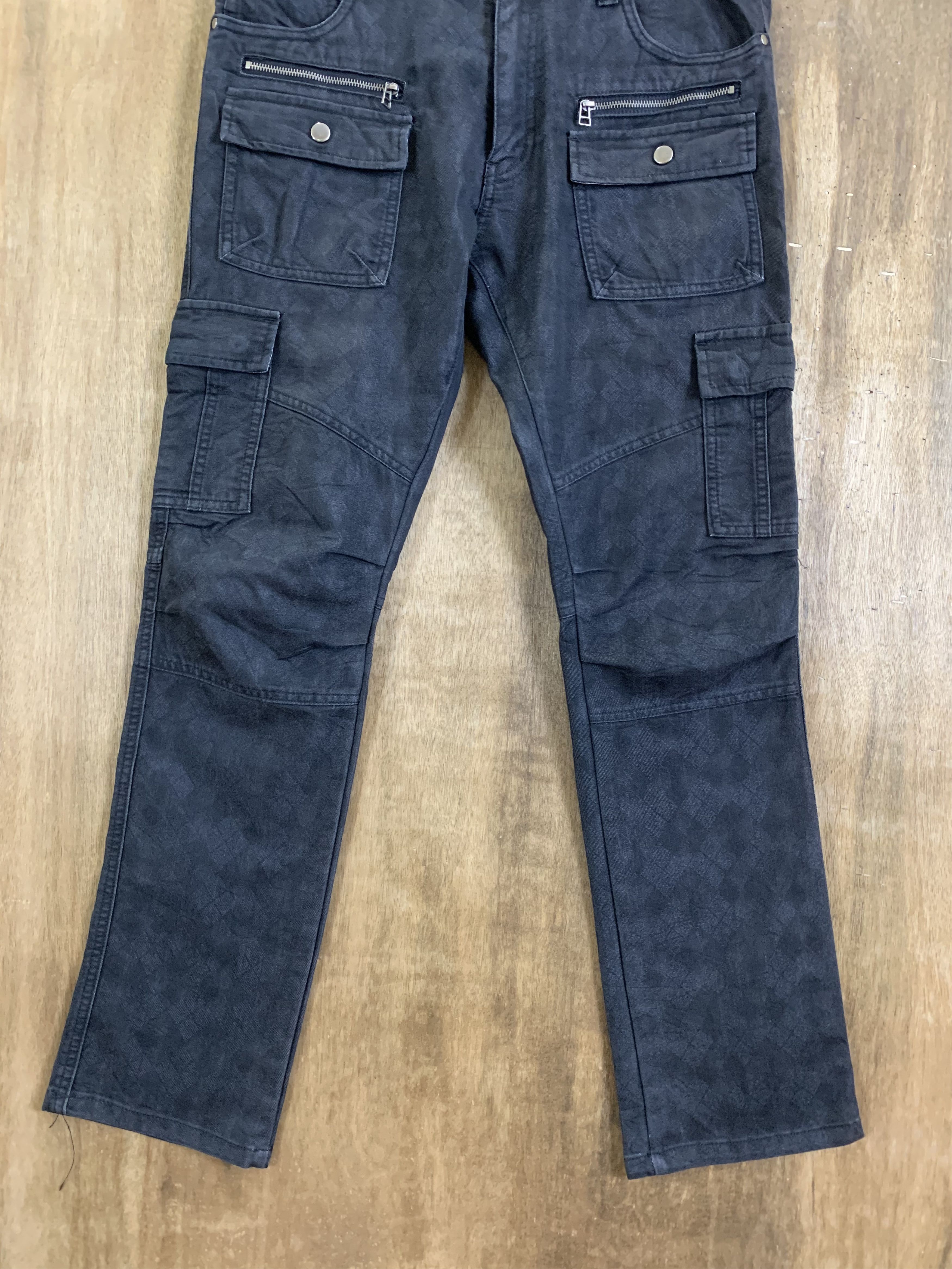 If Six Was Nine Cargo Pants Semantic Design Multipocket Streetwear Style Size US 31 - 4 Thumbnail