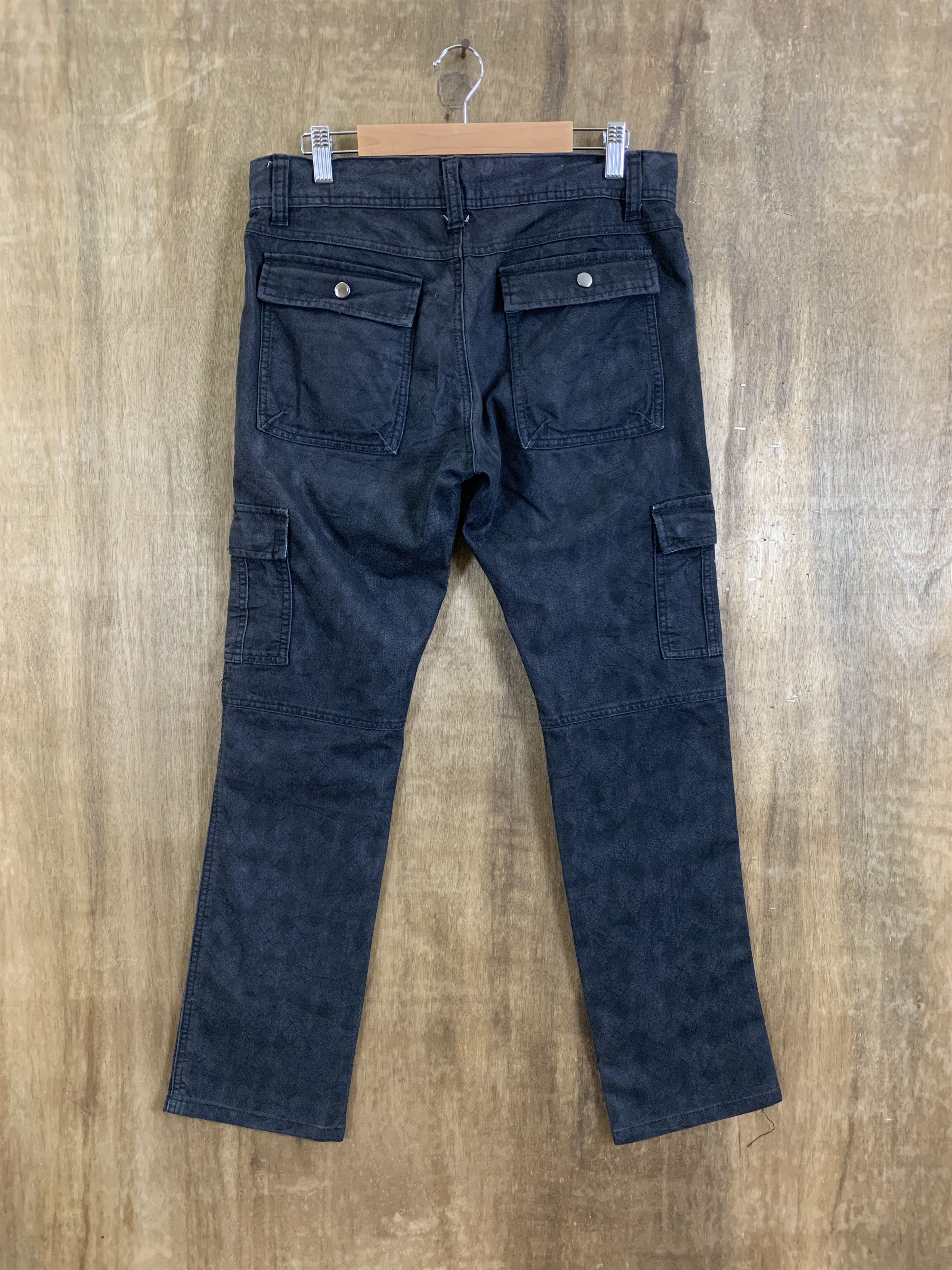 If Six Was Nine Cargo Pants Semantic Design Multipocket Streetwear Style Size US 31 - 2 Thumbnail