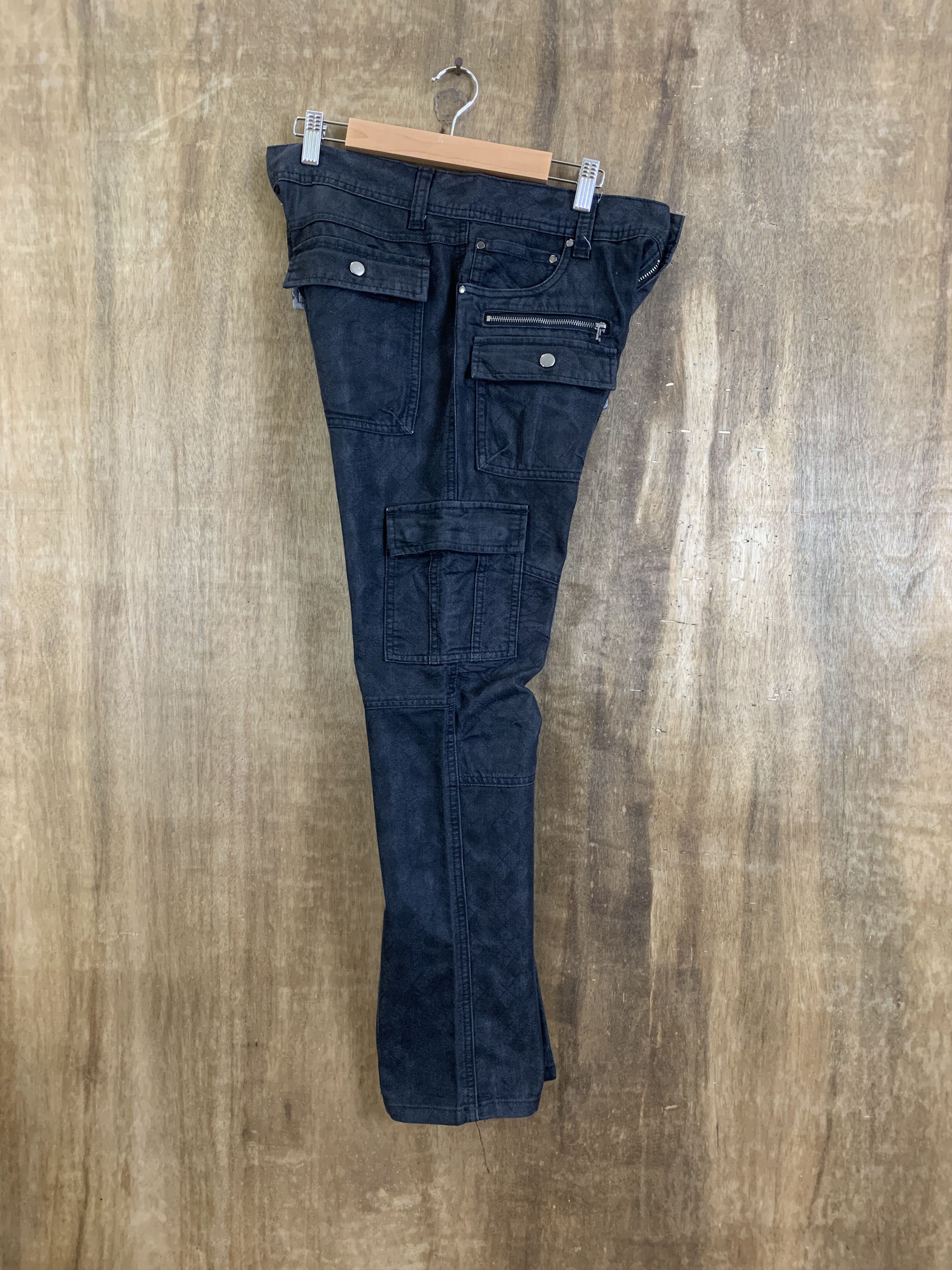 If Six Was Nine Cargo Pants Semantic Design Multipocket Streetwear Style Size US 31 - 14 Thumbnail