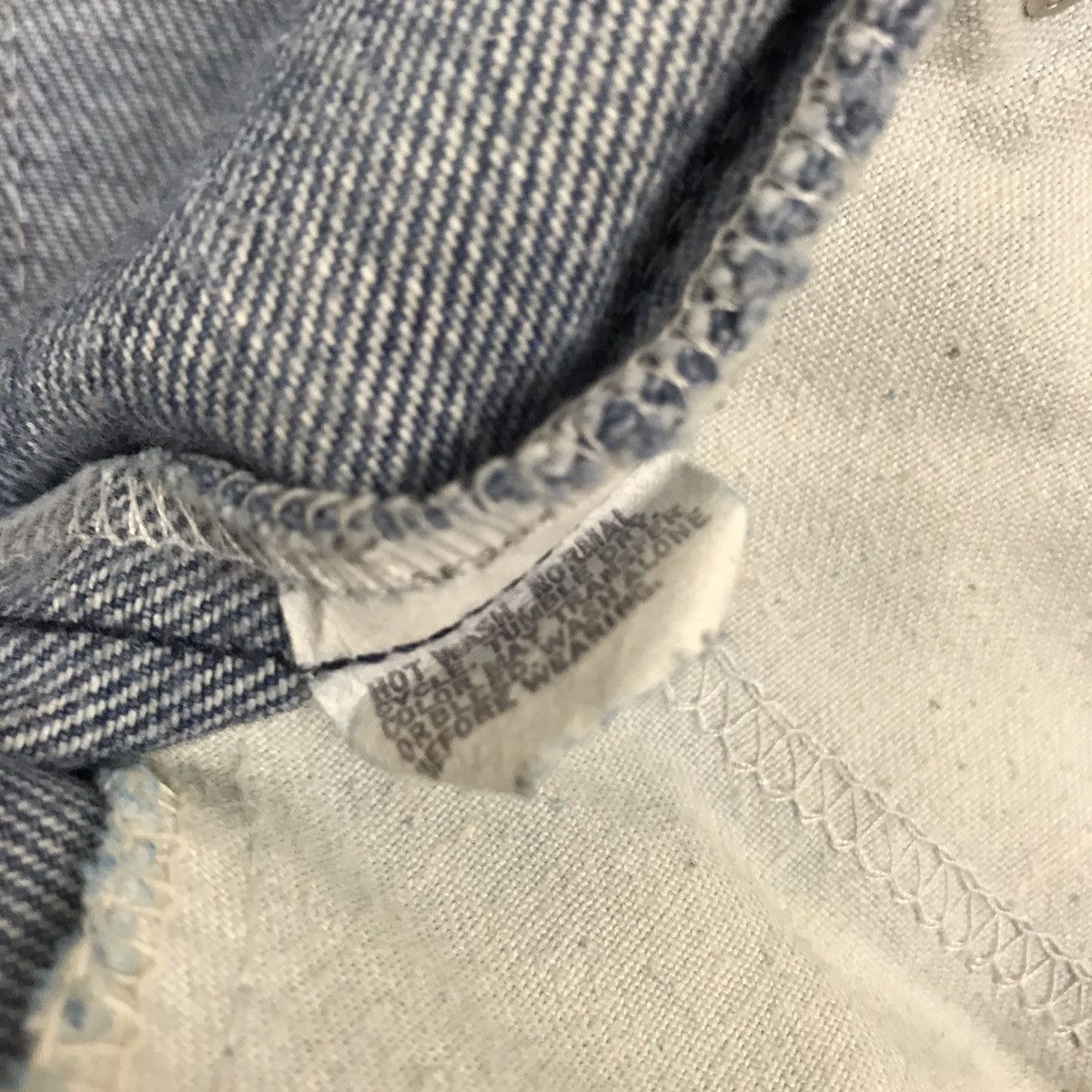 Levi's Vintage 80’s Levi’s Old Blue Orange Tab Work Pants Size US 34 / EU 50 - 19 Thumbnail