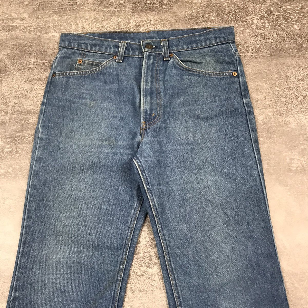 Levi's Vintage 80’s Levi’s Old Blue Orange Tab Work Pants Size US 34 / EU 50 - 11 Thumbnail