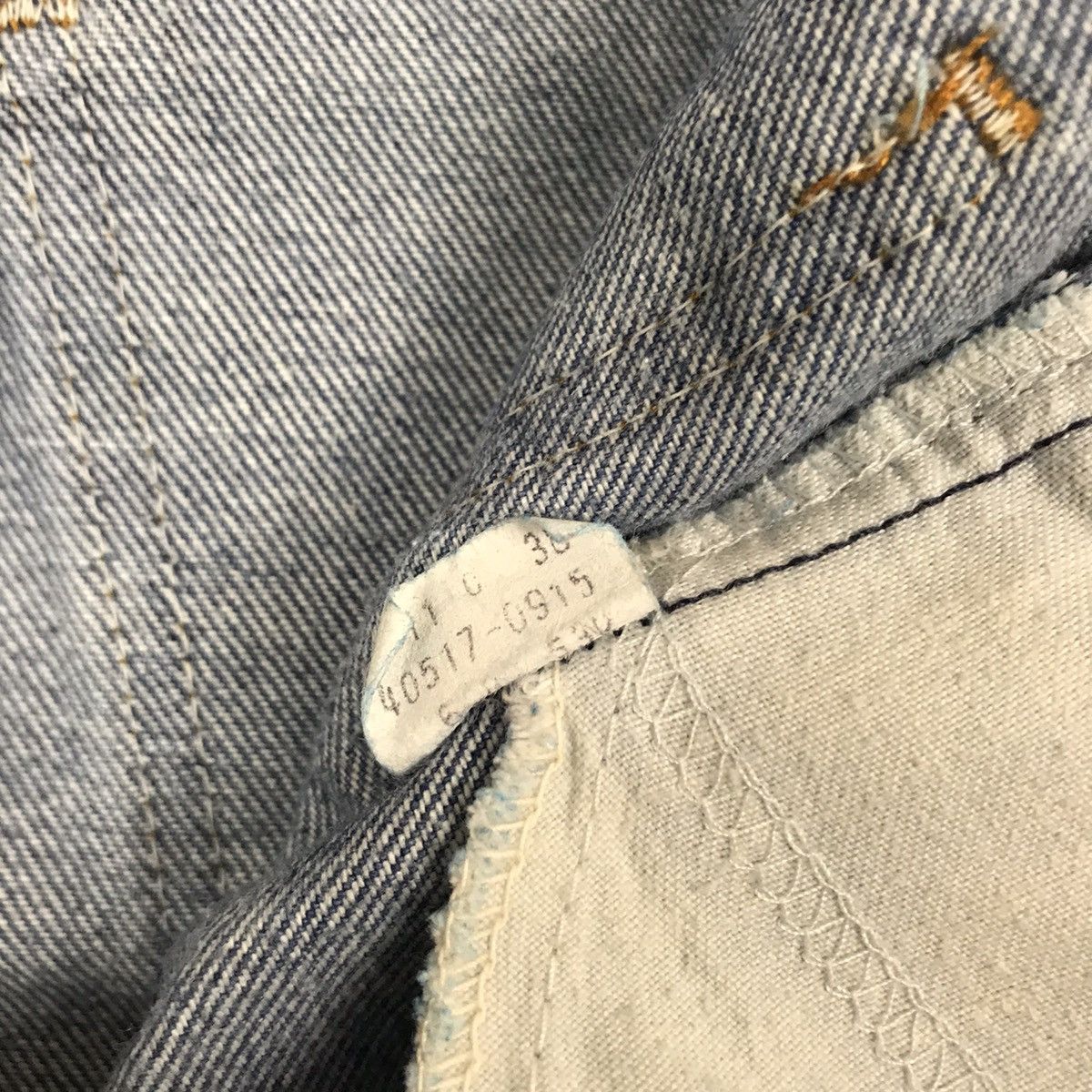 Levi's Vintage 80’s Levi’s Old Blue Orange Tab Work Pants Size US 34 / EU 50 - 18 Thumbnail