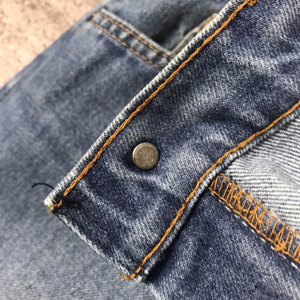 Levi's Vintage 80’s Levi’s Old Blue Orange Tab Work Pants Size US 34 / EU 50 - 17 Thumbnail