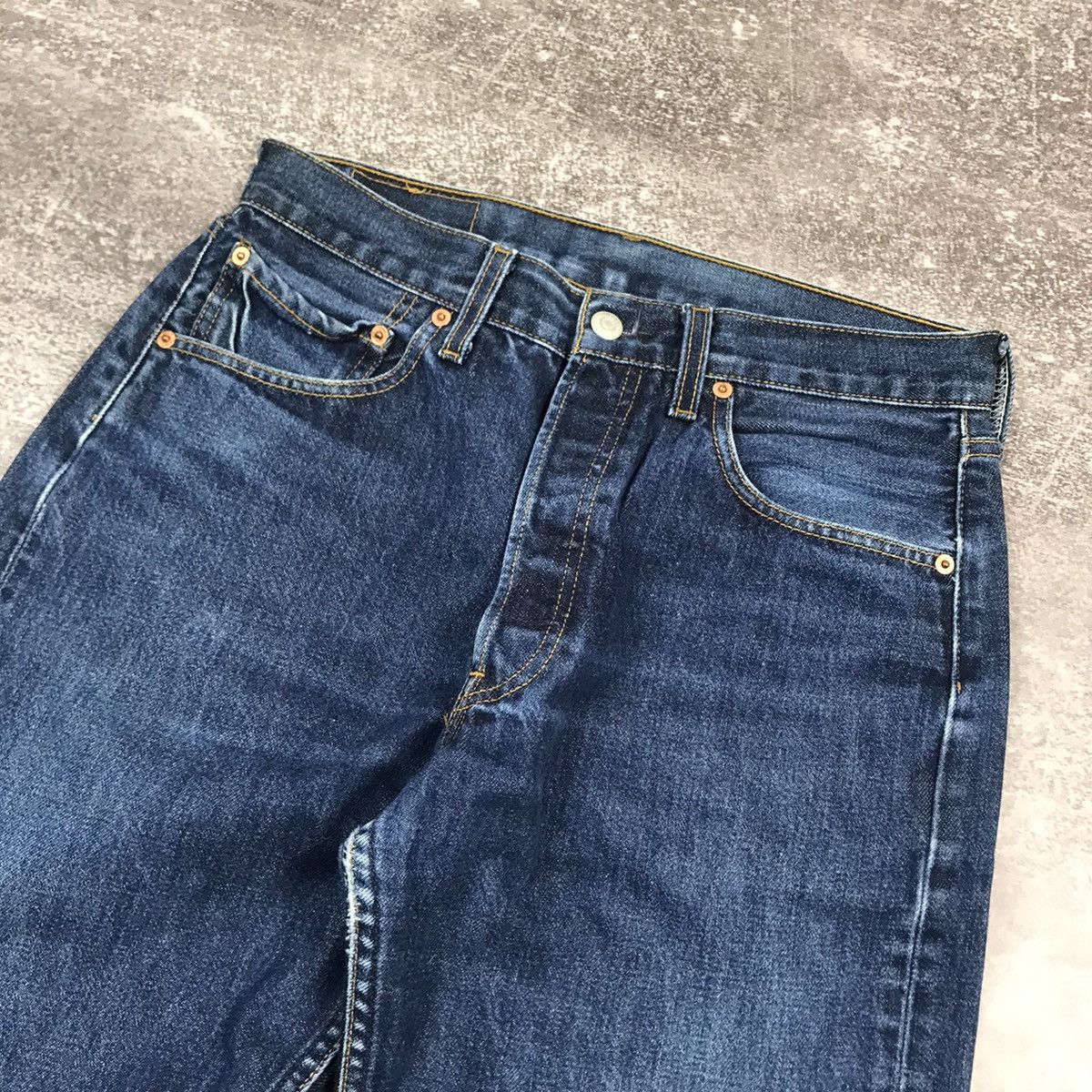 Levi's Vintage Levi’s 501 Repaired Made in Croatia Jeans Size US 32 / EU 48 - 7 Thumbnail