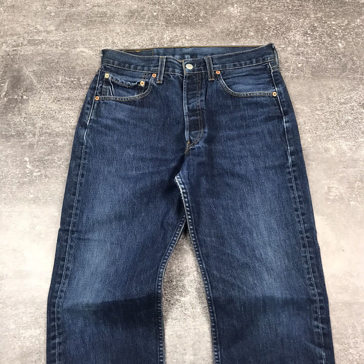 Levi's Vintage Levi’s 501 Repaired Made in Croatia Jeans Size US 32 / EU 48 - 5 Thumbnail