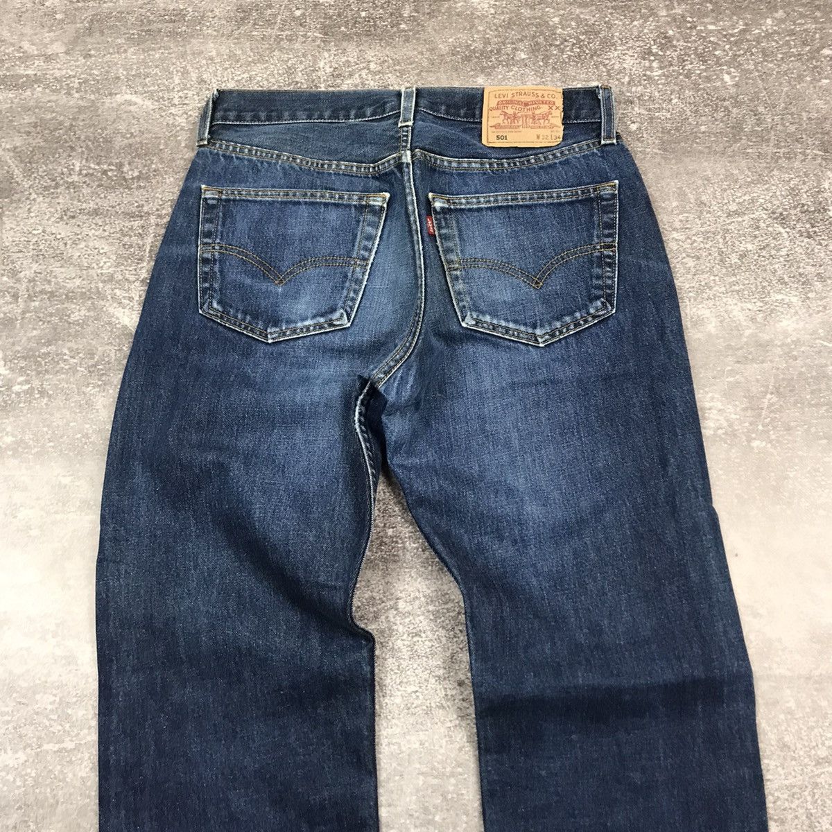 Levi's Vintage Levi’s 501 Repaired Made in Croatia Jeans Size US 32 / EU 48 - 2 Thumbnail