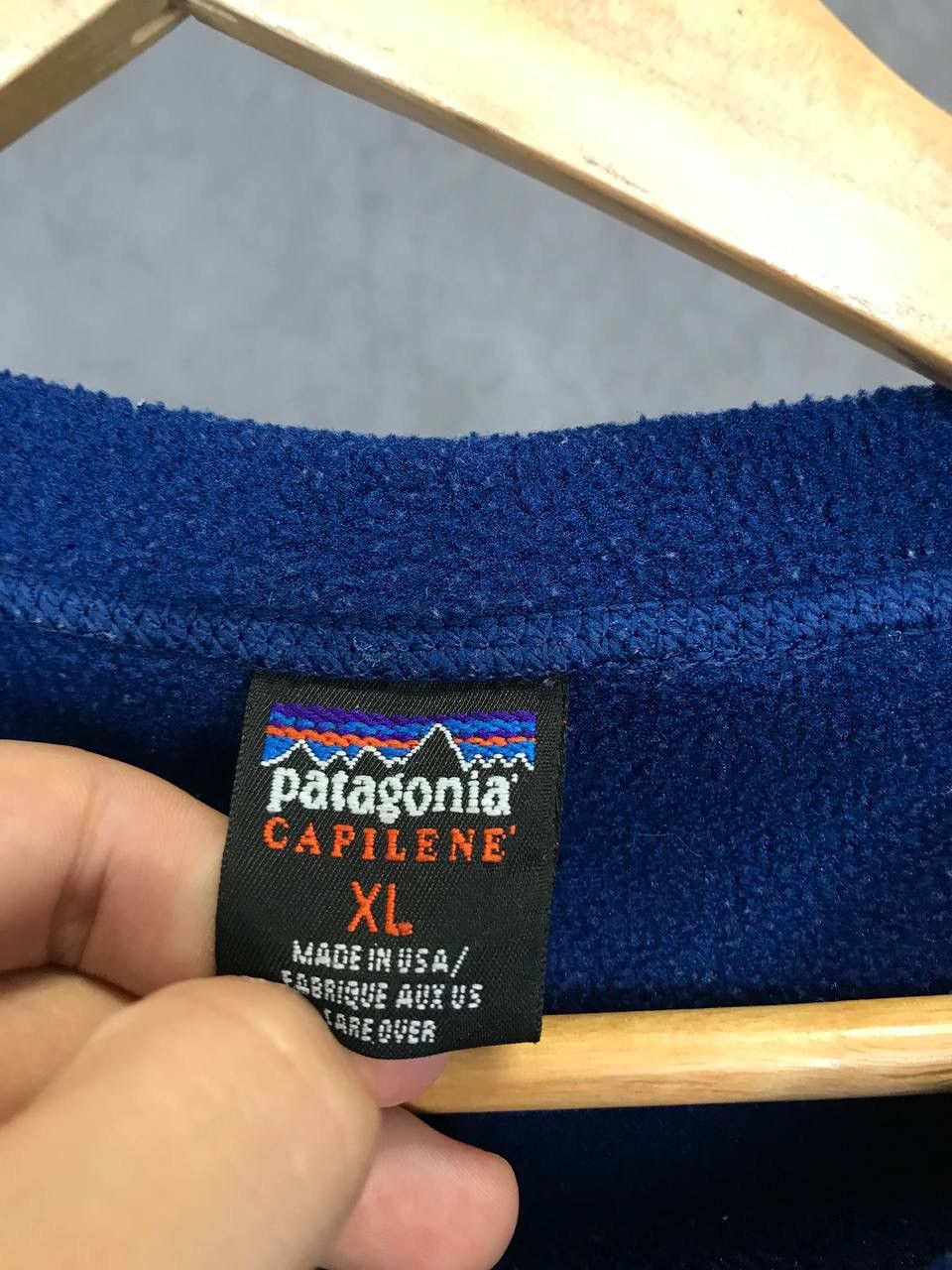 Patagonia Patagonia outdoor vintage made in USA fleece sweatshirt Size US XL / EU 56 / 4 - 3 Thumbnail