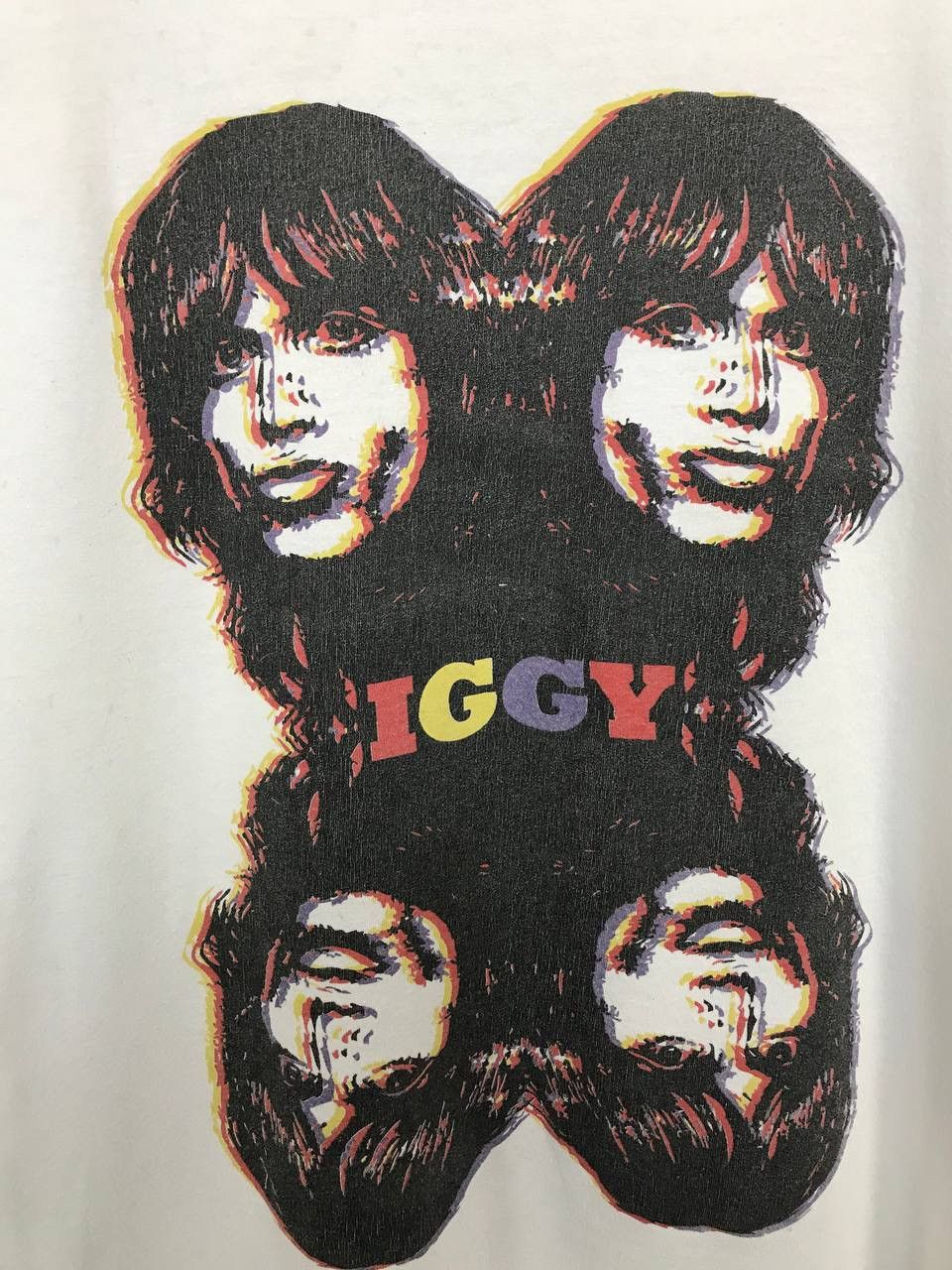 Band Tees × Iggy × Vintage Iggy Pop vintage rock band tee Size US S / EU 44-46 / 1 - 3 Thumbnail
