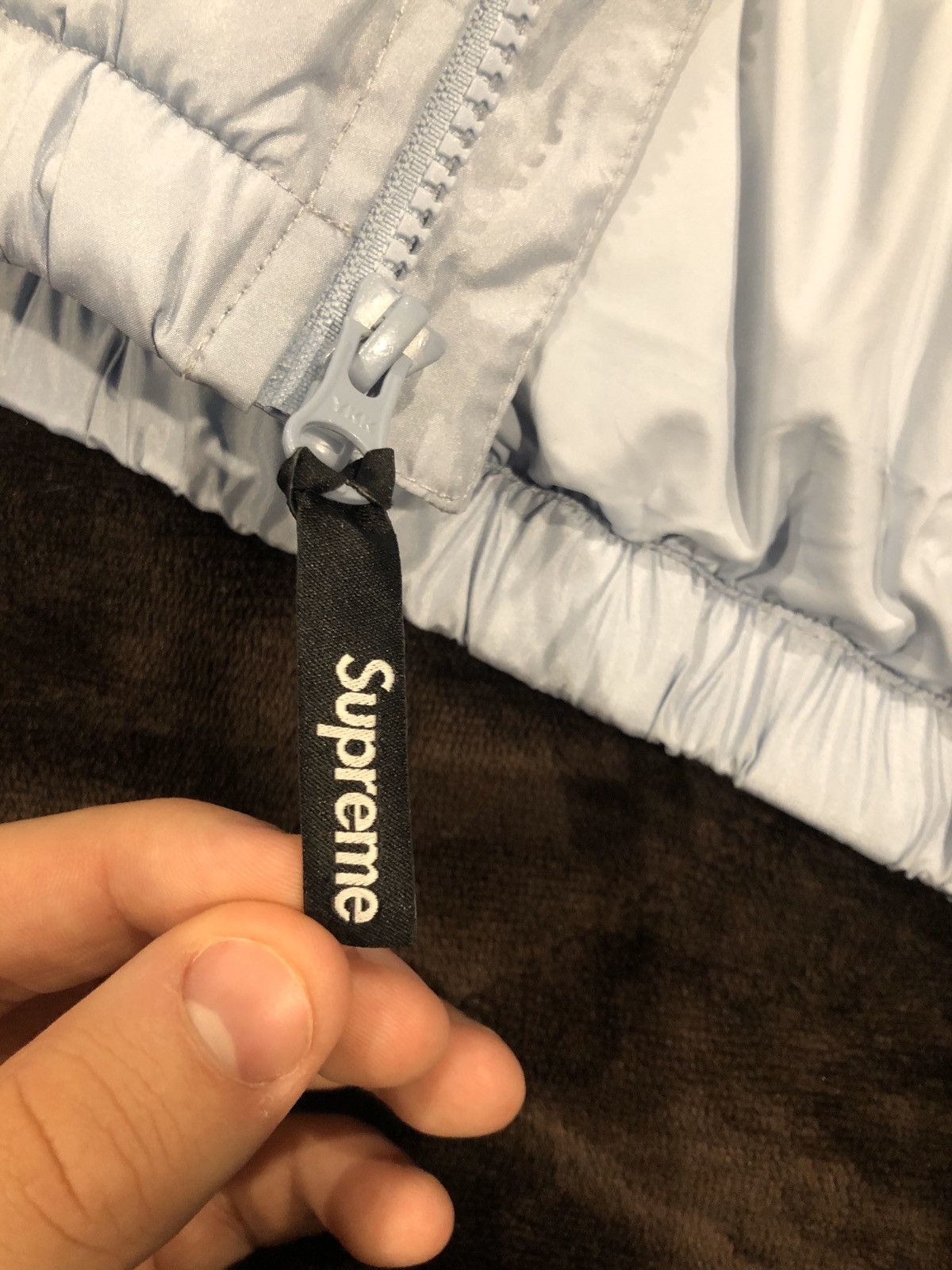 Supreme Supreme Bonded Light Blue Puffer Jacket SS19 Size US M / EU 48-50 / 2 - 4 Thumbnail