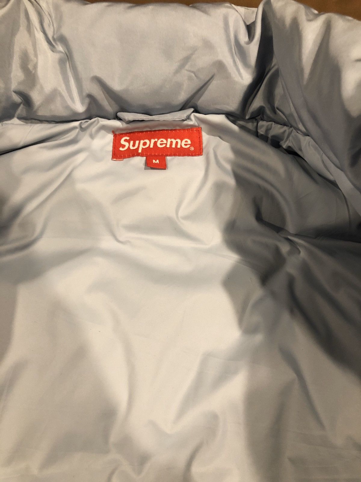 Supreme Supreme Bonded Light Blue Puffer Jacket SS19 Size US M / EU 48-50 / 2 - 2 Thumbnail