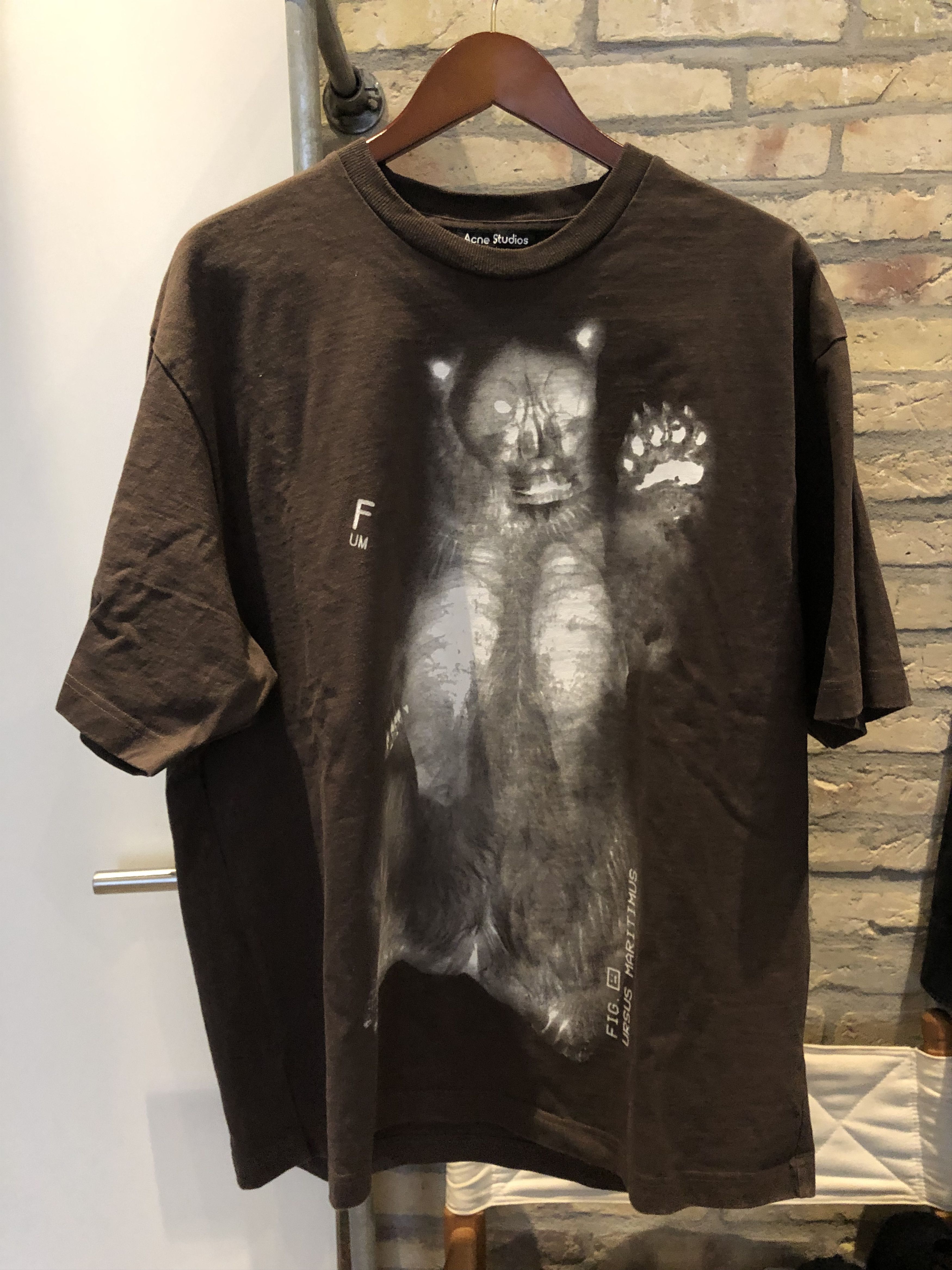 Acne Studios 50/L - X-Ray Bear T-Shirt | Grailed