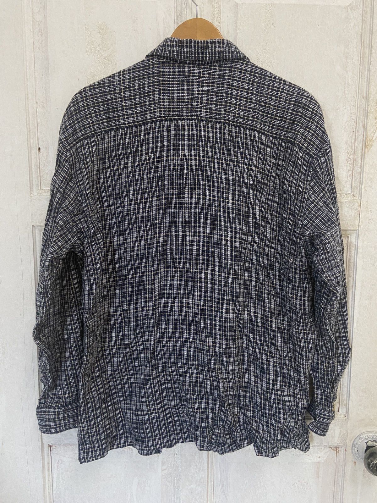 Converse Vintage Converse Zip Up Checkered Flannel Size US L / EU 52-54 / 3 - 2 Thumbnail